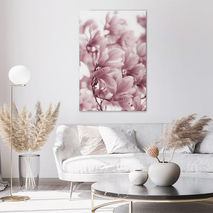 PINK BLOSSOM DREAM Κατακόρυφος Πίνακας σε Καμβά