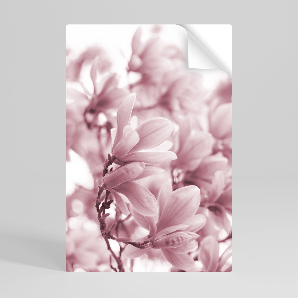 Αφίσα κάθετης αποκόλλησης και κολλήματος PINK BLOSSOM DREAM