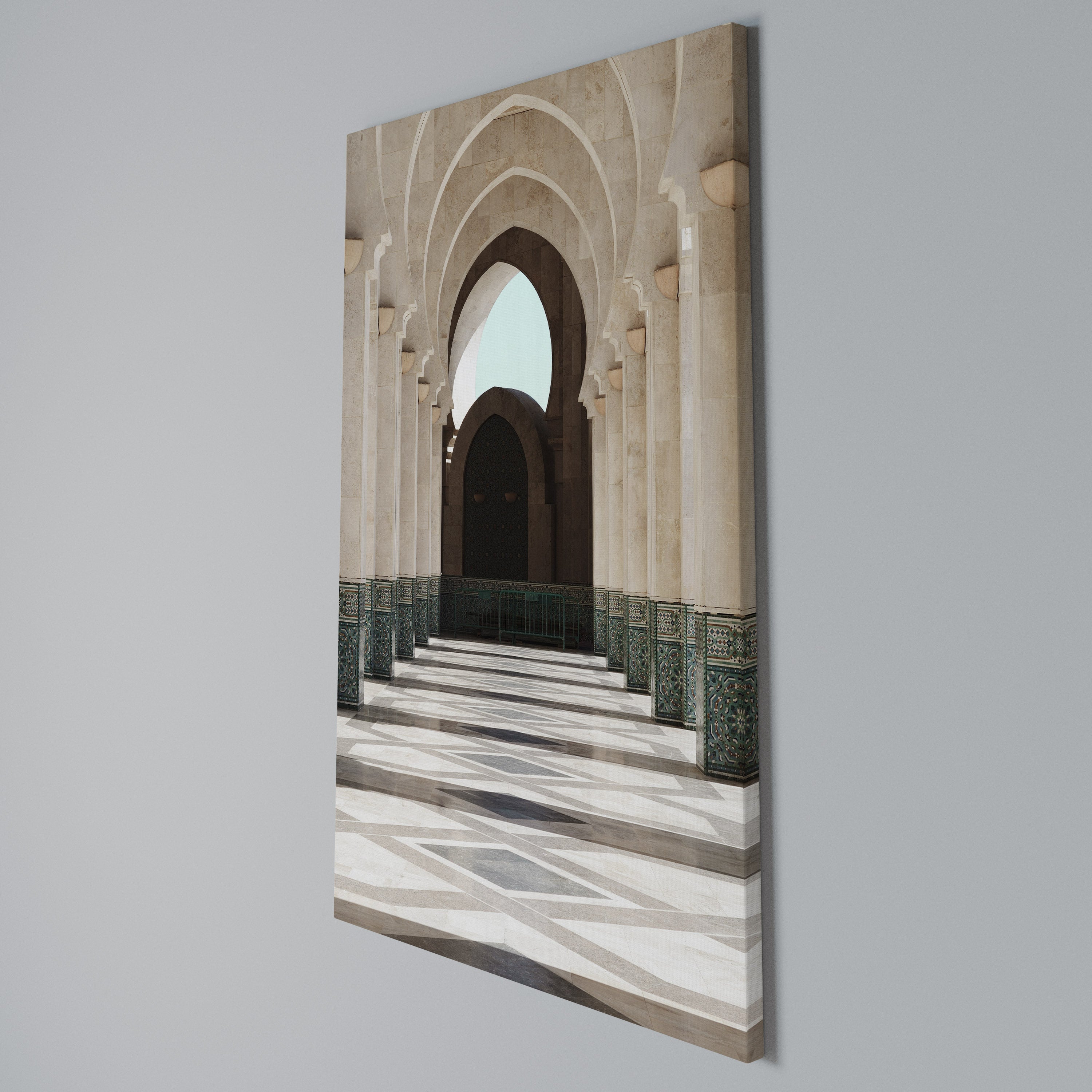 ARCHES OF SERENITY Vertical Canvas Print