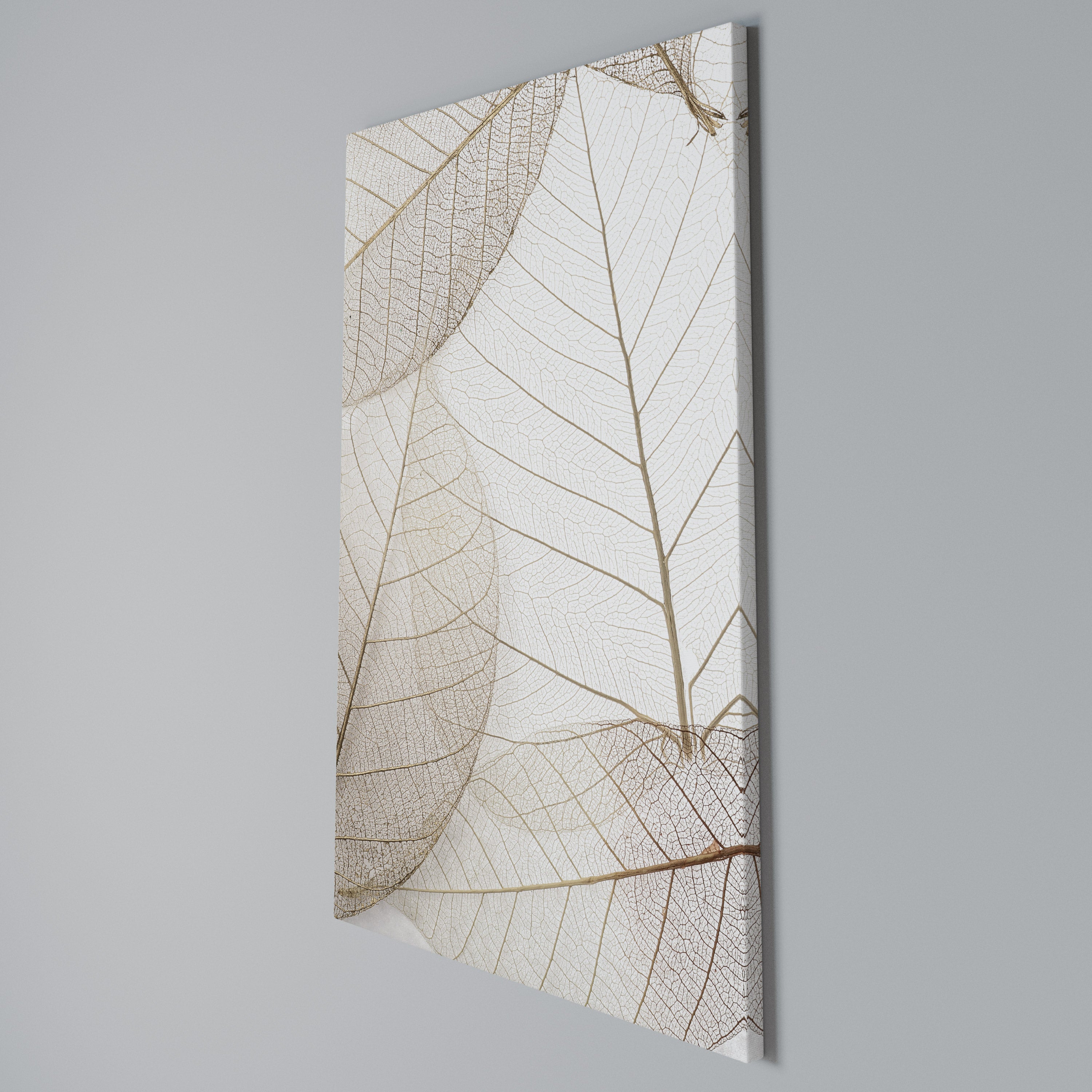 ETHEREAL VEINED GRACE Vertical Canvas Print