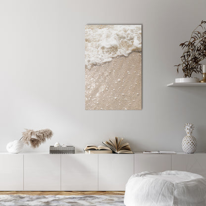 SHIMMERING SHORELINE Κατακόρυφος Πίνακας σε Καμβά