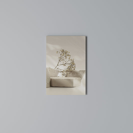 ELEGANT EMBERS Vertical Canvas Print