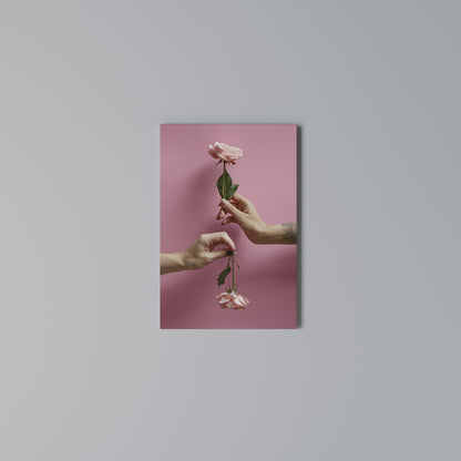 FLORAL CONNECTIONS Κατακόρυφος Πίνακας σε Καμβά