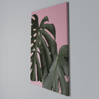 LADY MONSTERA Κατακόρυφος Πίνακας σε Καμβά