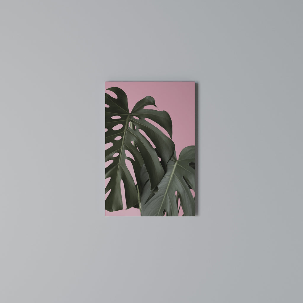 LADY MONSTERA Κατακόρυφος Πίνακας σε Καμβά
