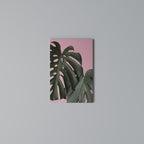 LADY MONSTERA Κατακόρυφος Πίνακας σε Καμβά