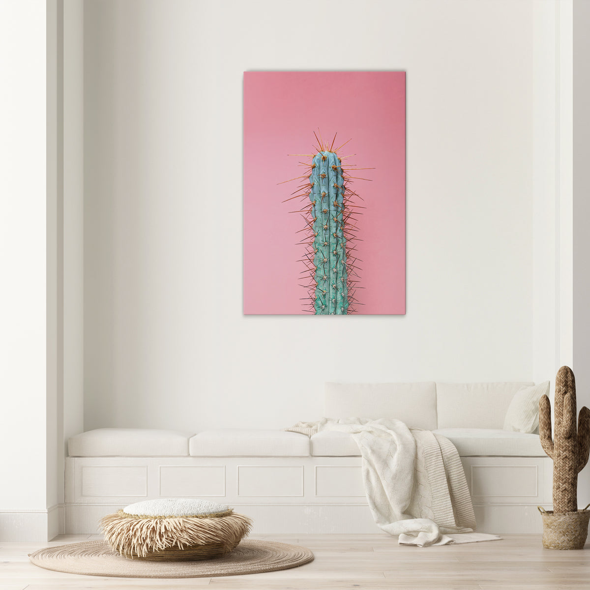 MISTER CACTUS Κατακόρυφος Πίνακας σε Καμβά