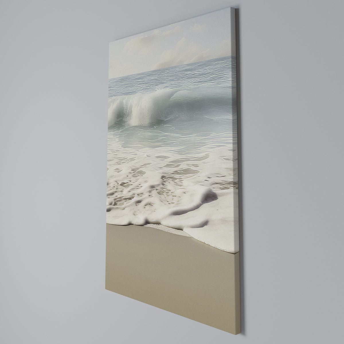 OCEAN WHISPER Κατακόρυφος Πίνακας σε Καμβά