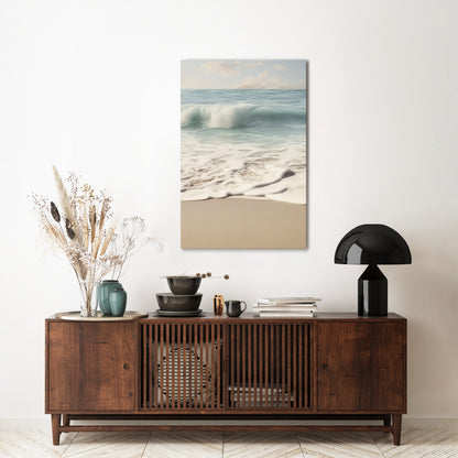 OCEAN WHISPER Κατακόρυφος Πίνακας σε Καμβά