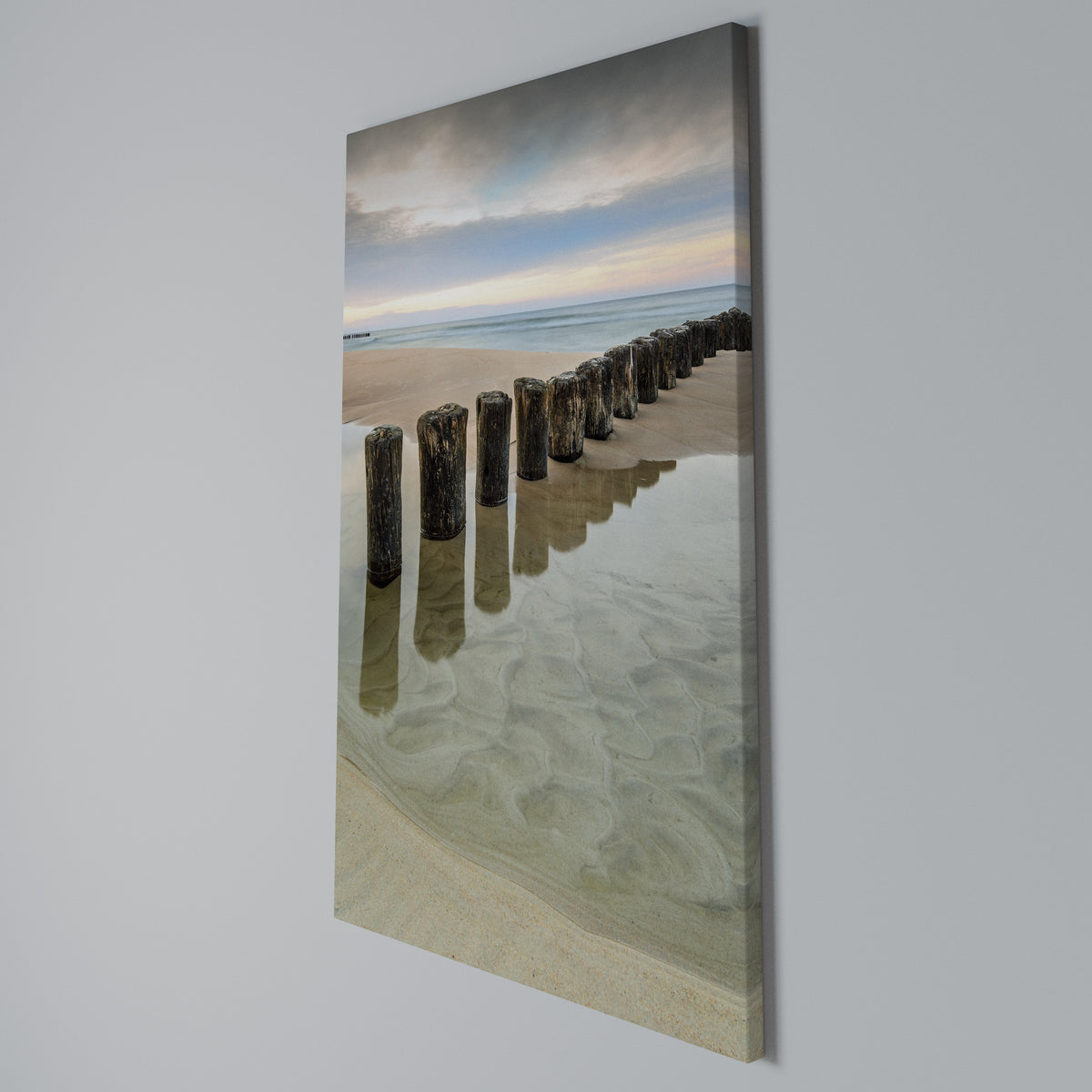 TIDAL SYMMETRY Κατακόρυφος Πίνακας σε Καμβά