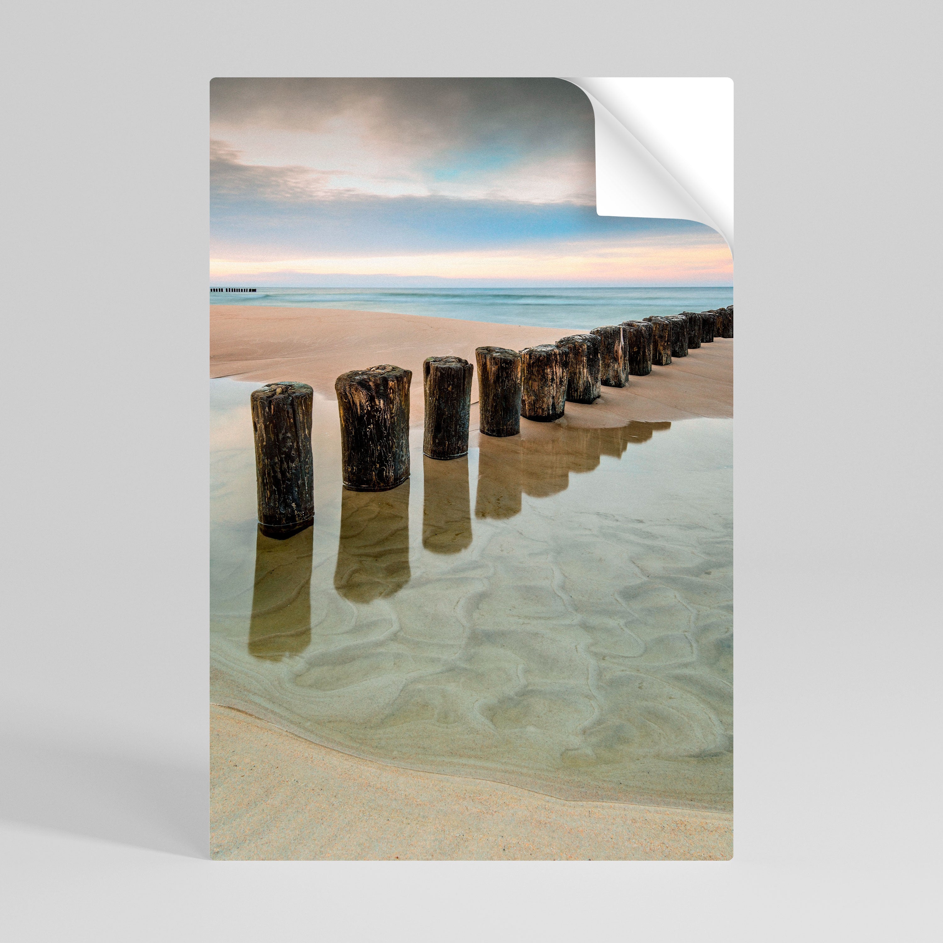 TIDAL SYMMETRY Αυτοκόλλητη Αφίσα κάθετη