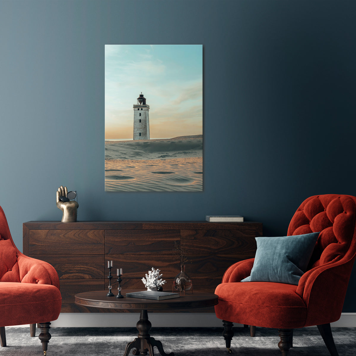 LIGHTHOUSE IN LIMBO Κατακόρυφος Πίνακας σε Καμβά