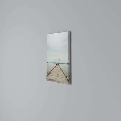 AQUA HORIZON Κατακόρυφος Πίνακας σε Καμβά