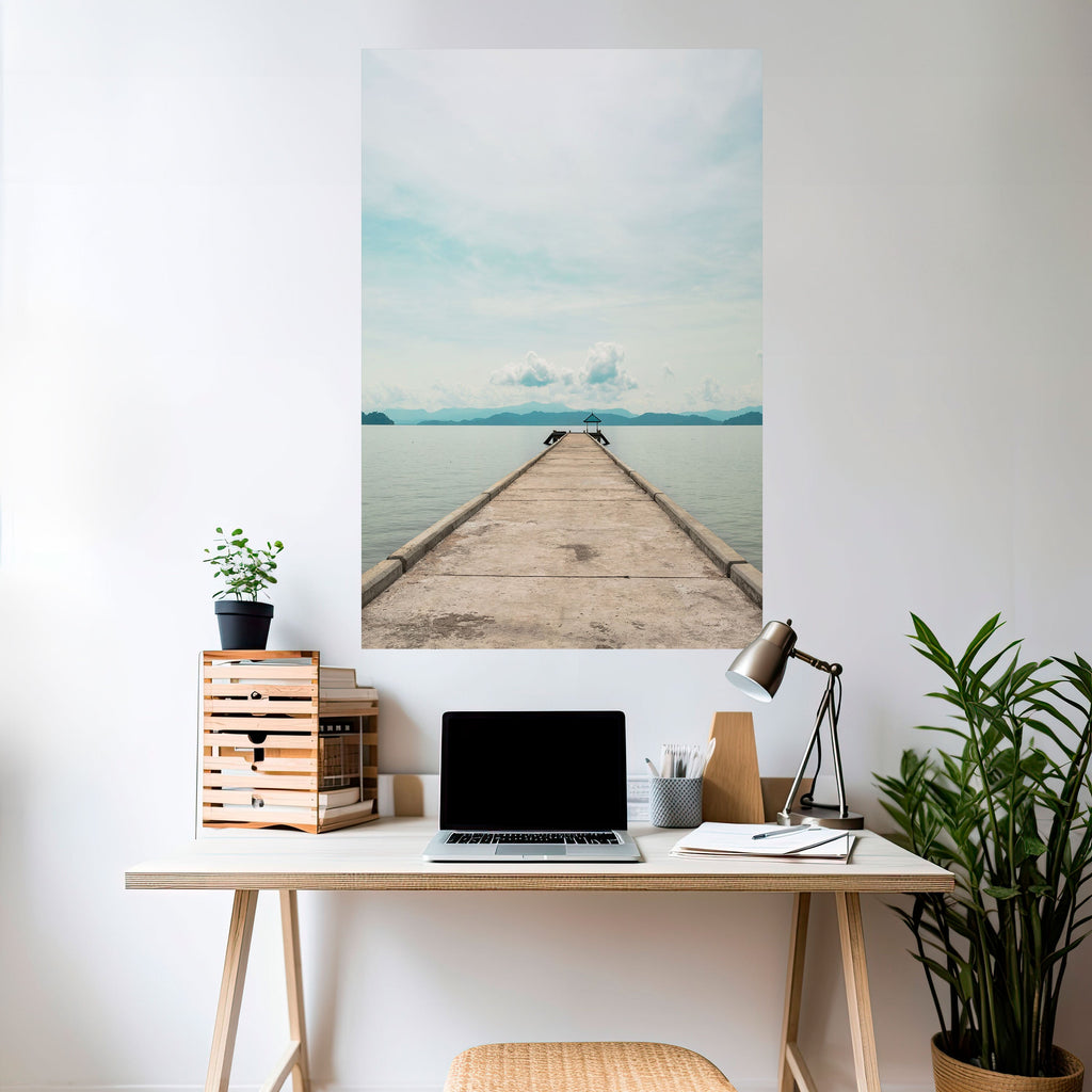 Αφίσα AQUA HORIZON με δυνατότητα ξεφλουδίσματος και κολλήματος