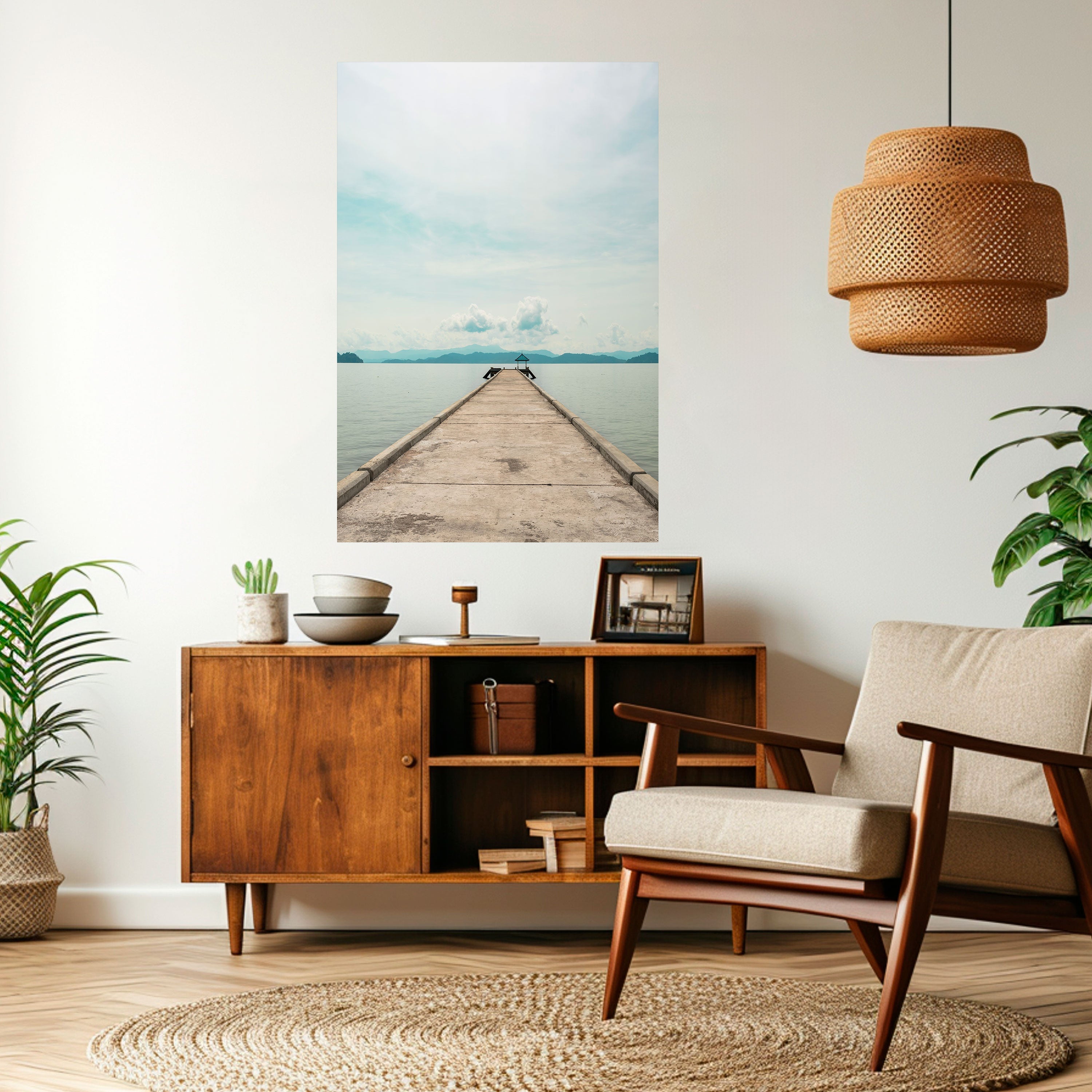 Αφίσα AQUA HORIZON με δυνατότητα ξεφλουδίσματος και κολλήματος