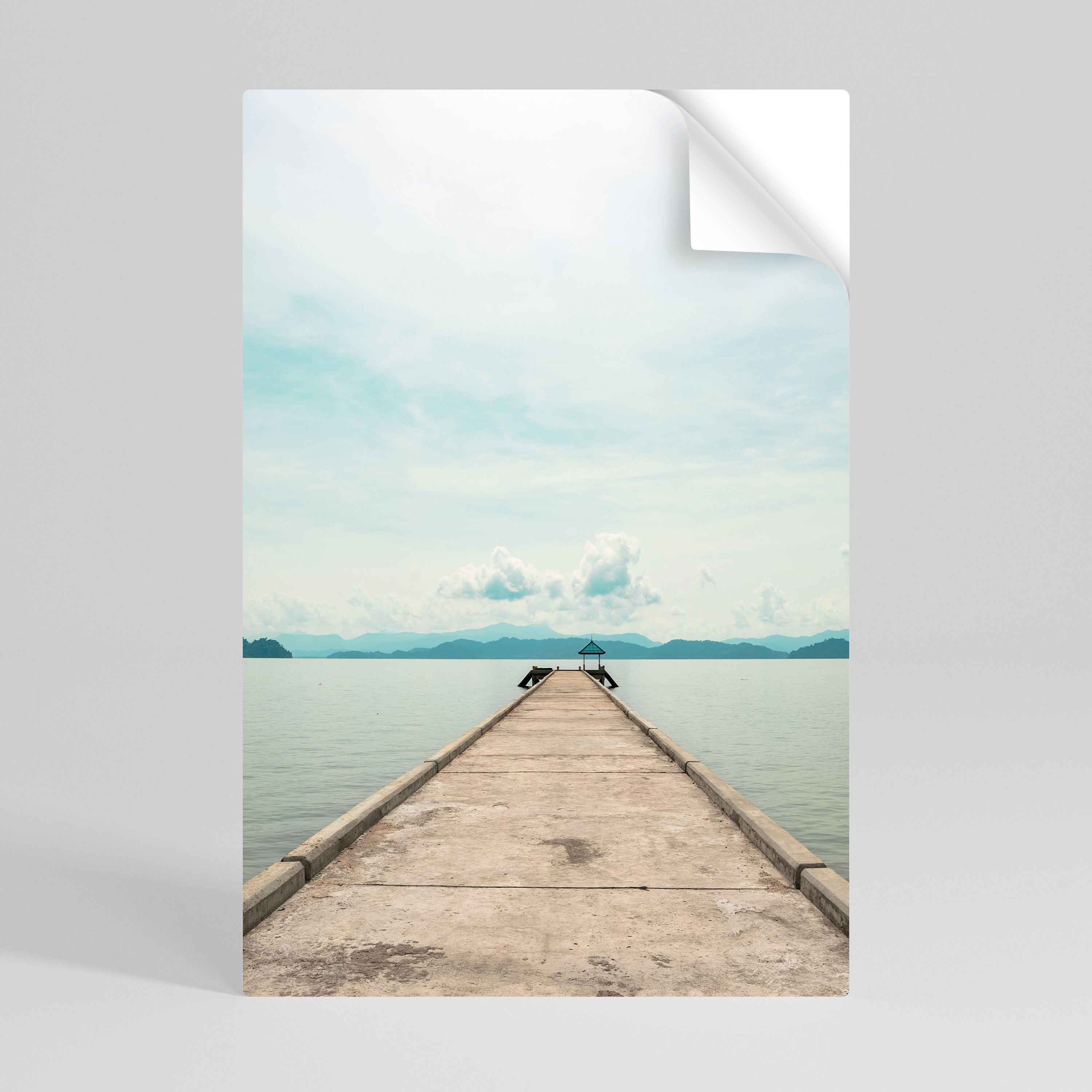 Αφίσα AQUA HORIZON με δυνατότητα ξεφλουδίσματος και κολλήματος