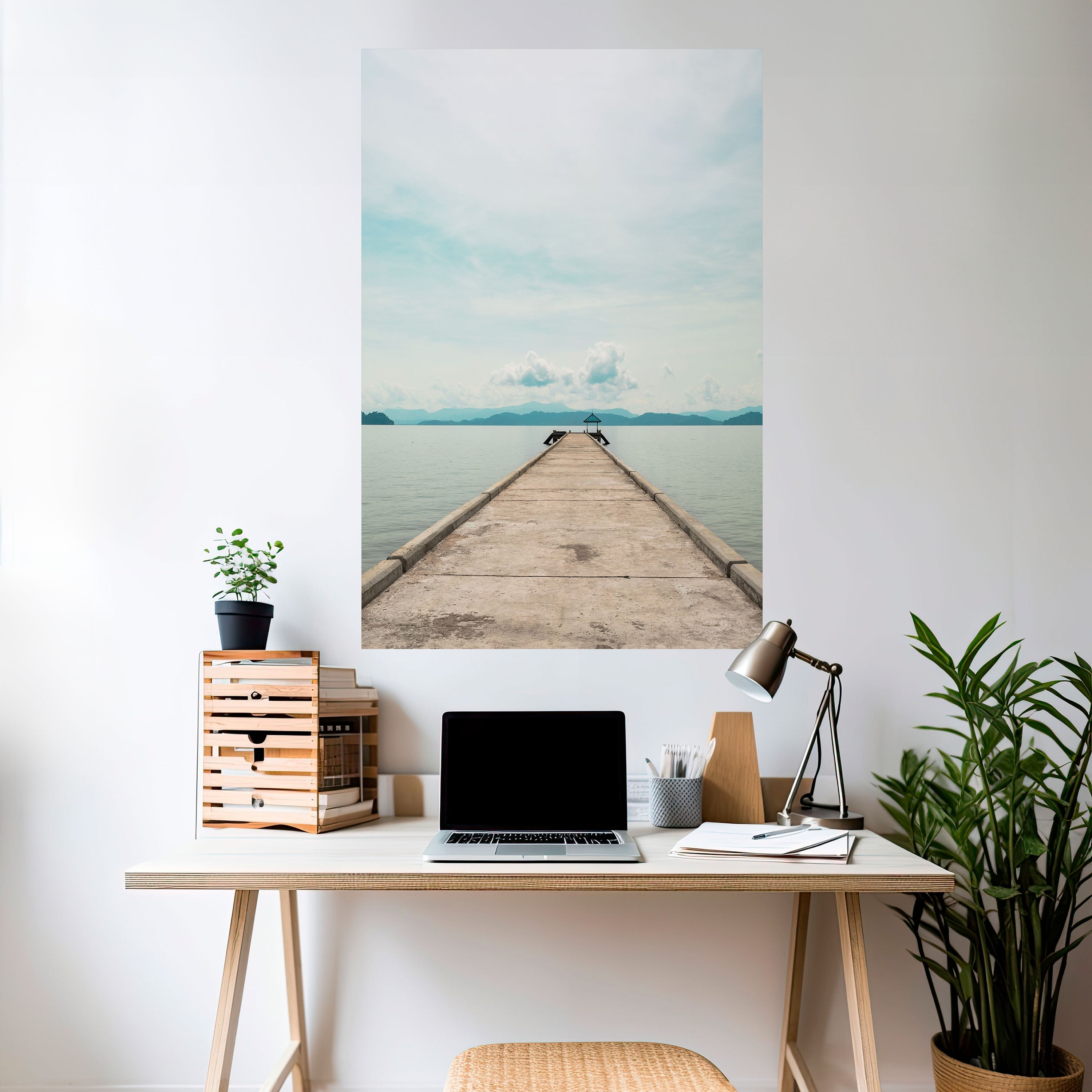 Αφίσα AQUA HORIZON με δυνατότητα ξεφλουδίσματος και κολλήματος