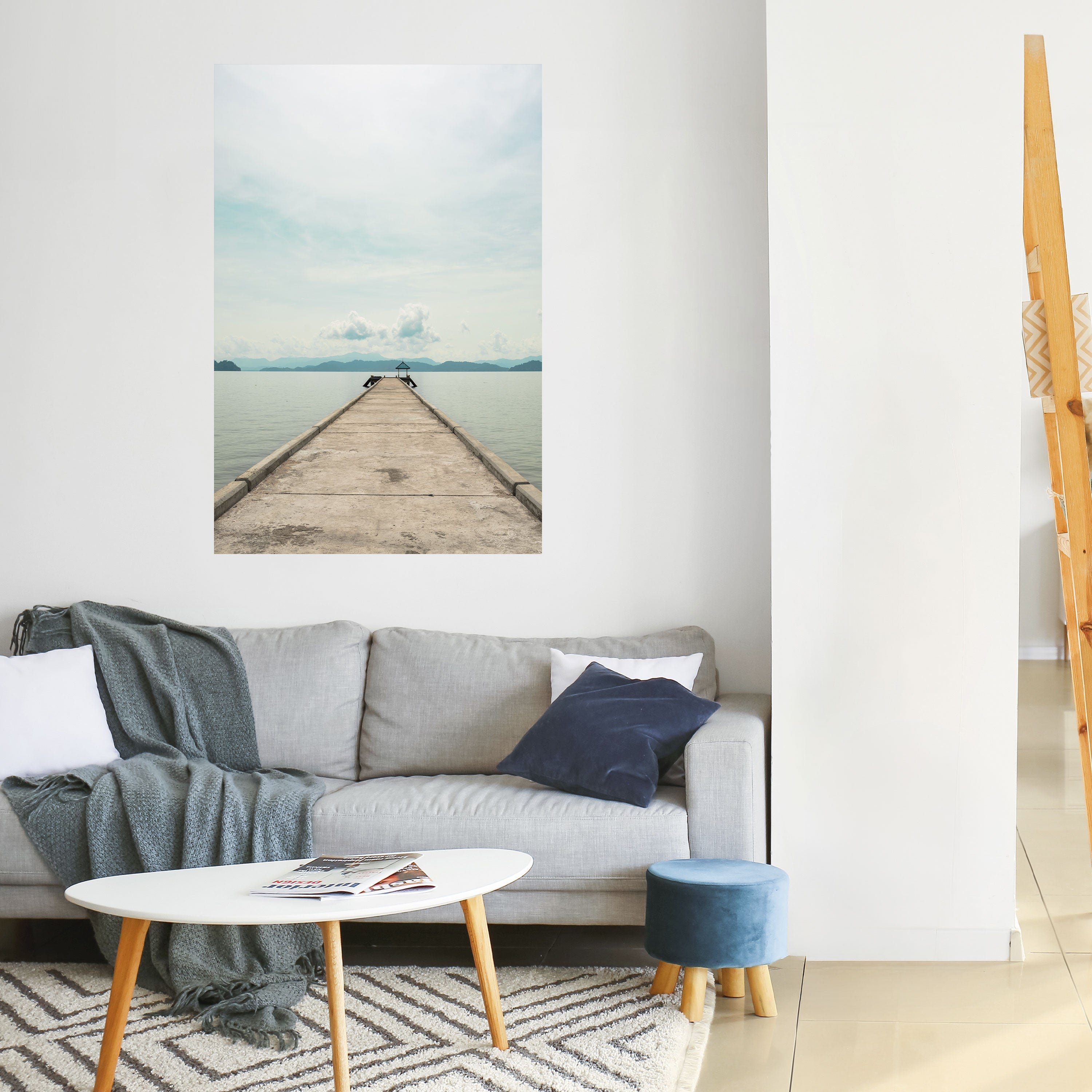 Αφίσα AQUA HORIZON με δυνατότητα ξεφλουδίσματος και κολλήματος