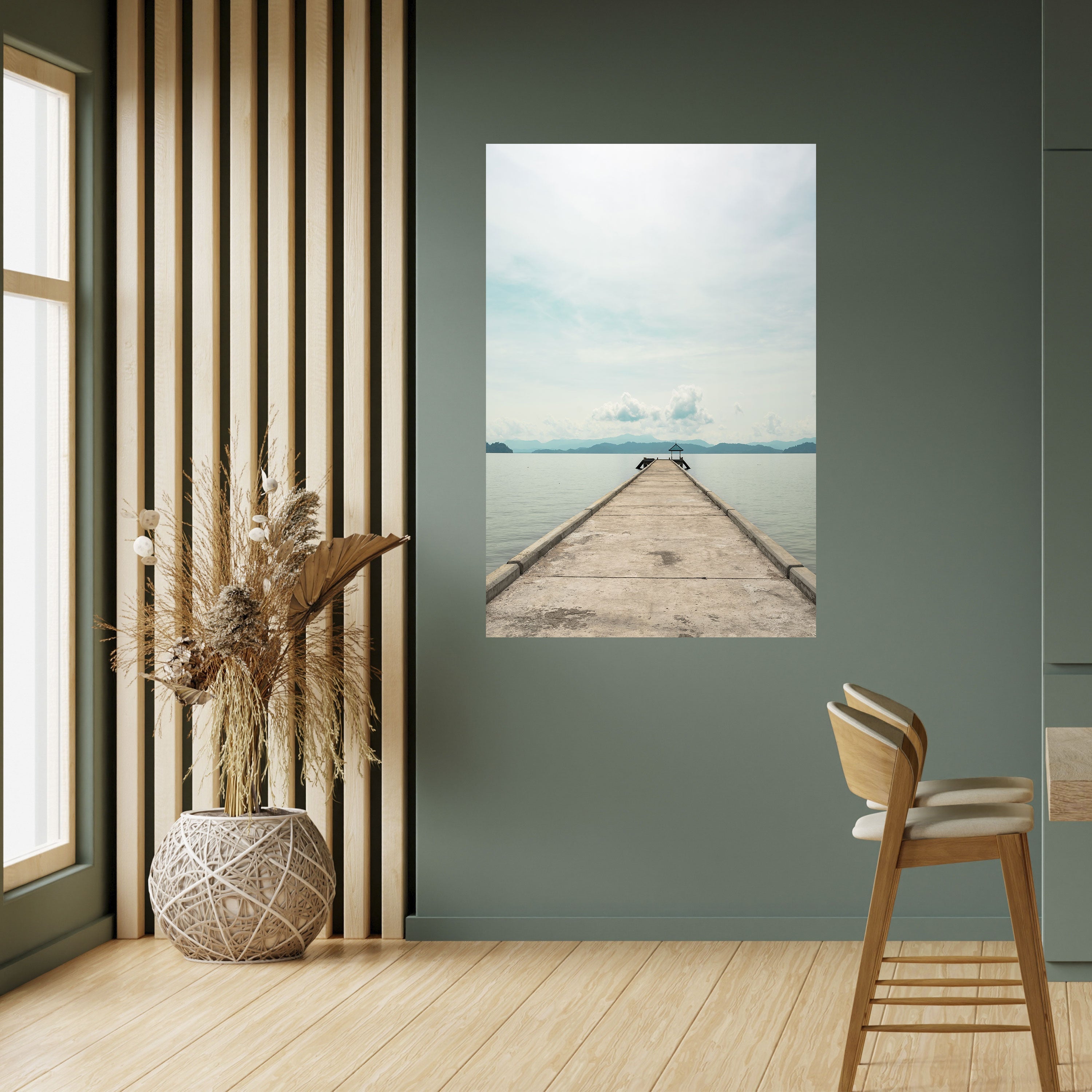 Αφίσα AQUA HORIZON με δυνατότητα ξεφλουδίσματος και κολλήματος