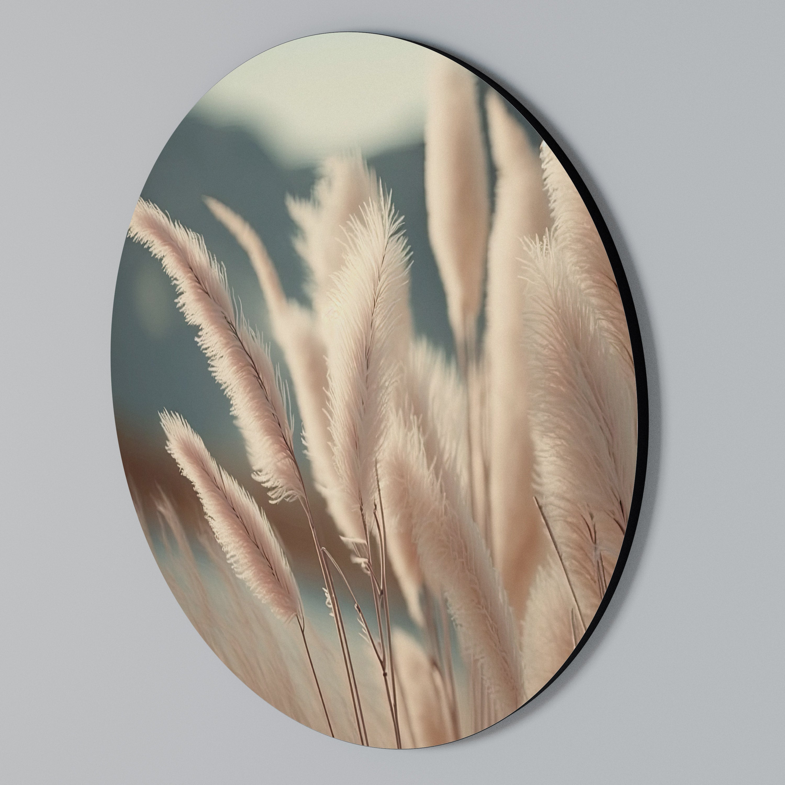 PAMPAS DREAMSCAPE Στρογγυλός πίνακας ζωγραφικής