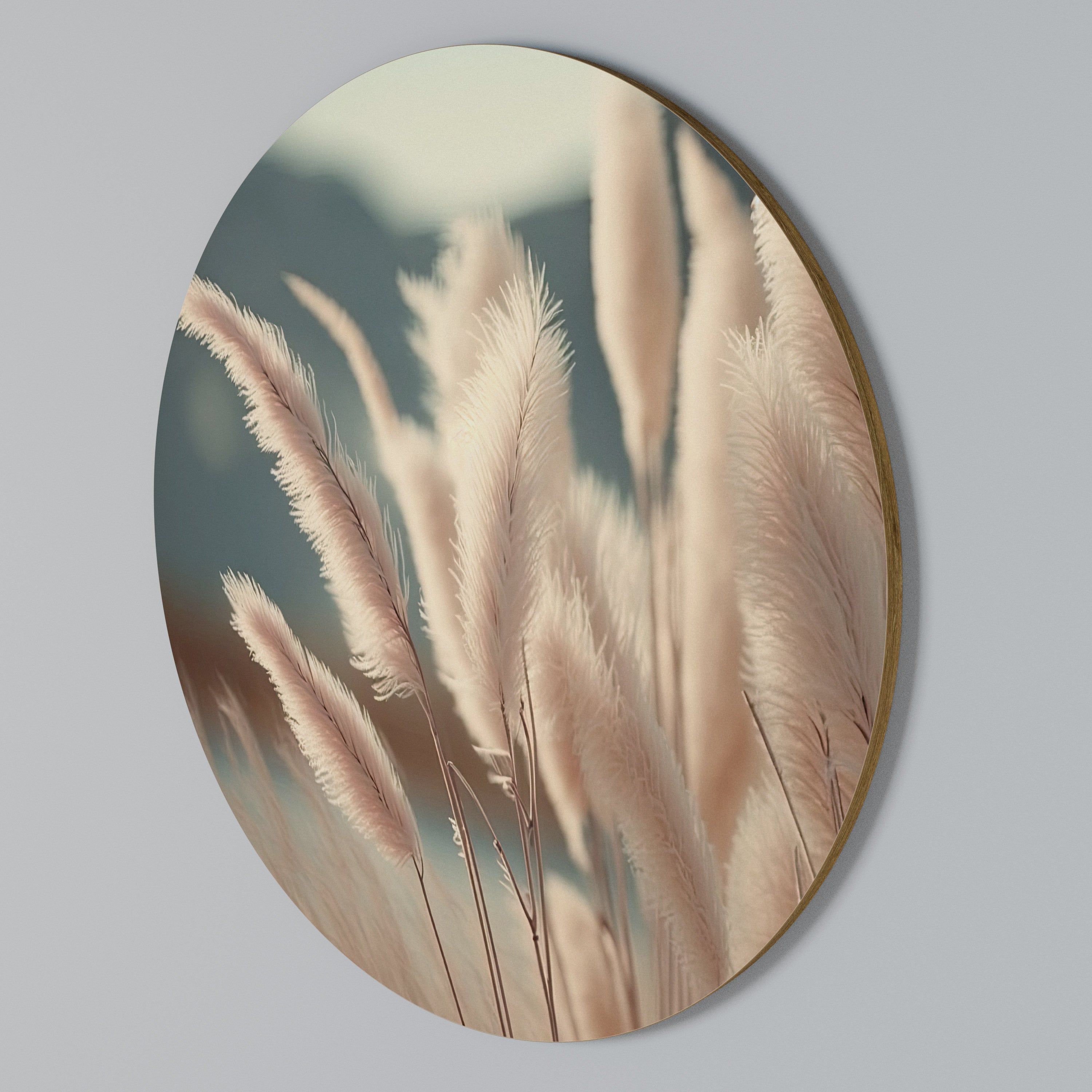 PAMPAS DREAMSCAPE Στρογγυλός πίνακας ζωγραφικής