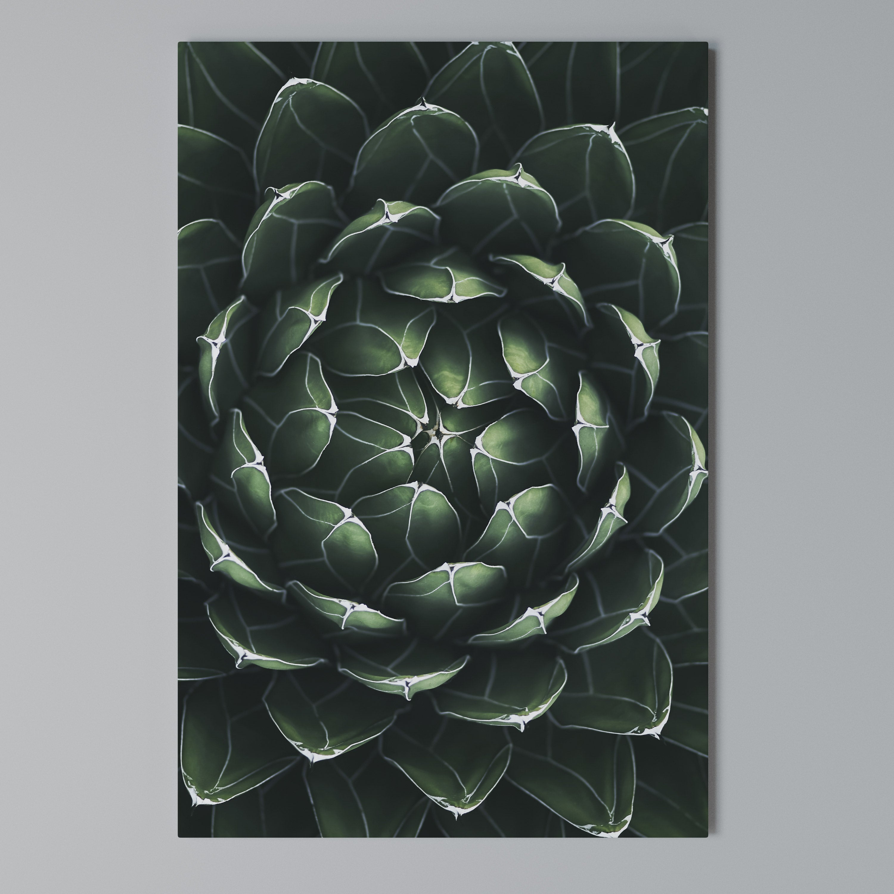 LUSH LABYRINTH Vertical Canvas Print