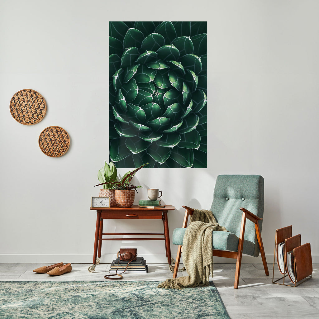 LUSH LABYRINTH Peel and Stick Vertical Poster