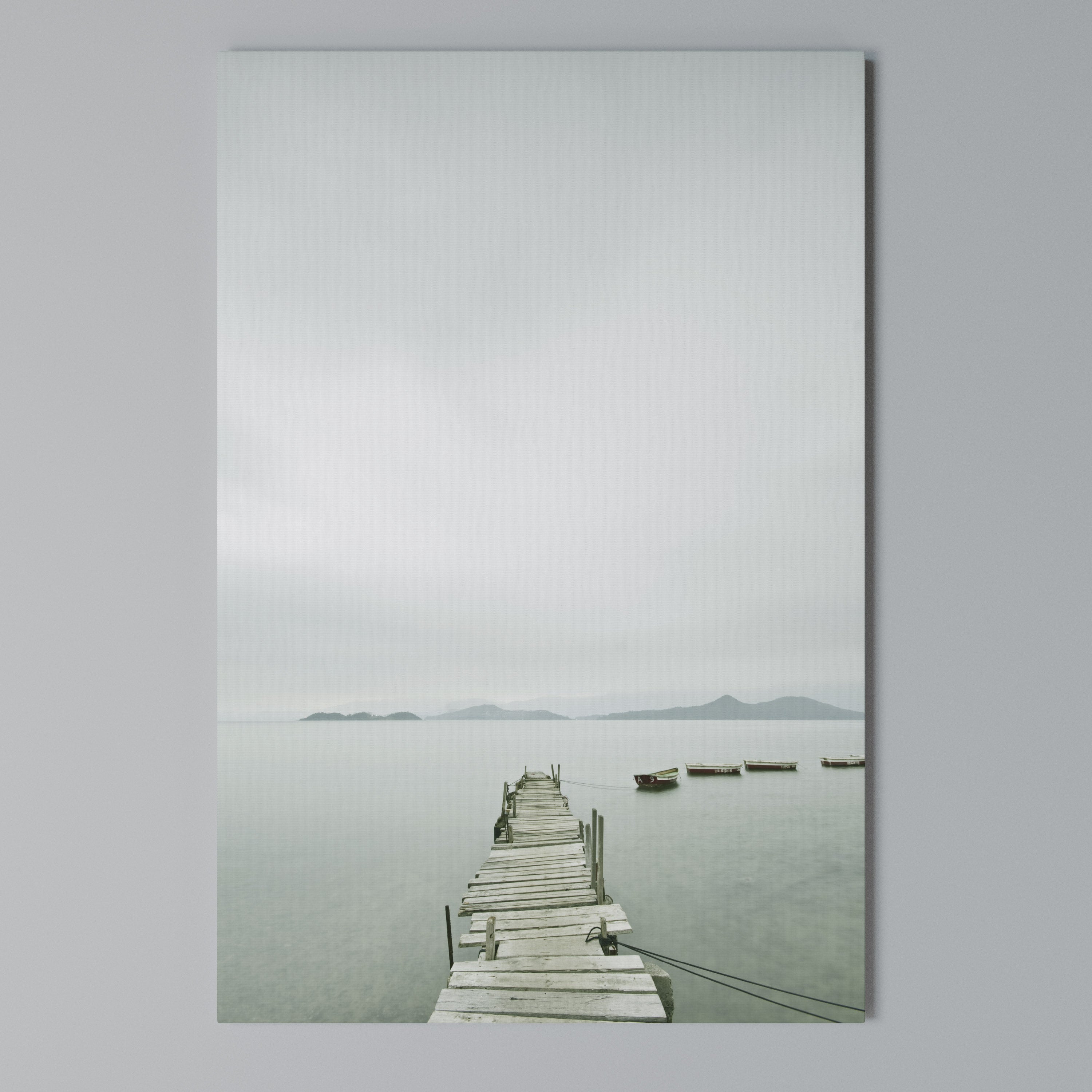 TIDAL HARMONY Vertical Canvas Print