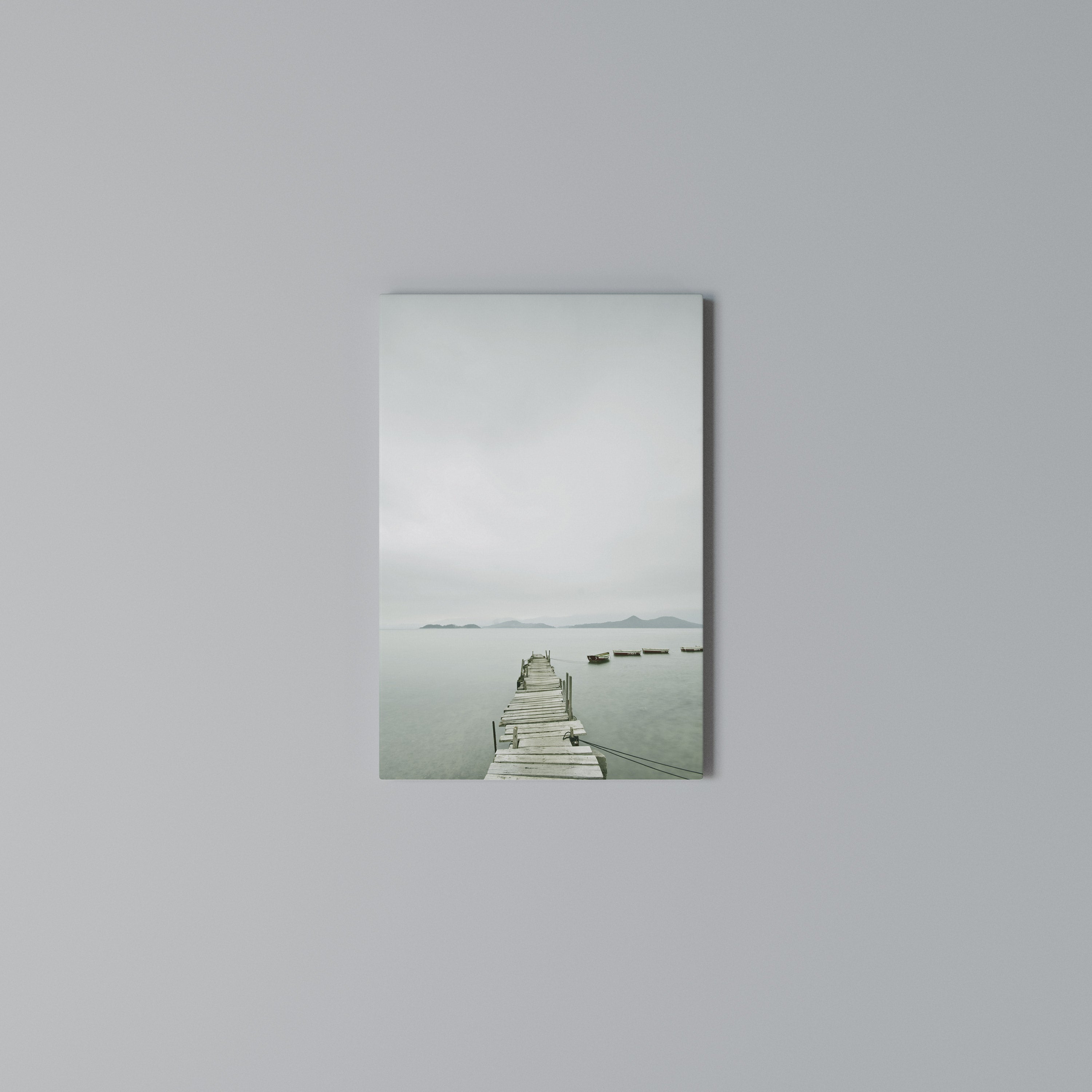 TIDAL HARMONY Vertical Canvas Print