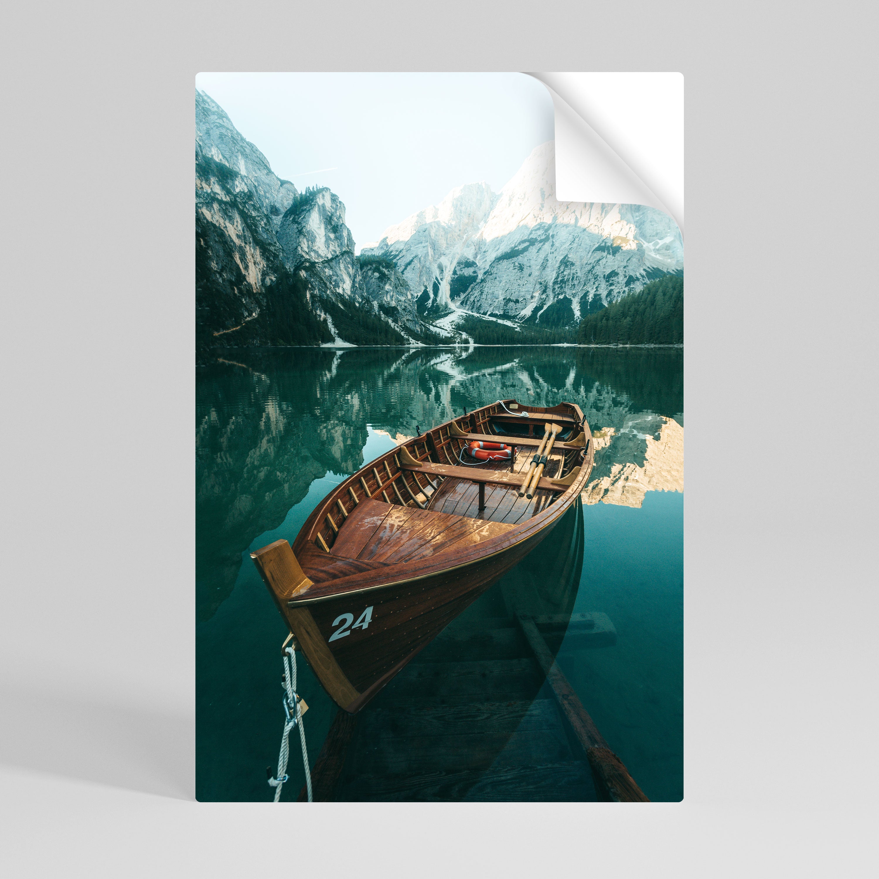 STILL WATERS Αυτοκόλλητη Αφίσα κάθετη