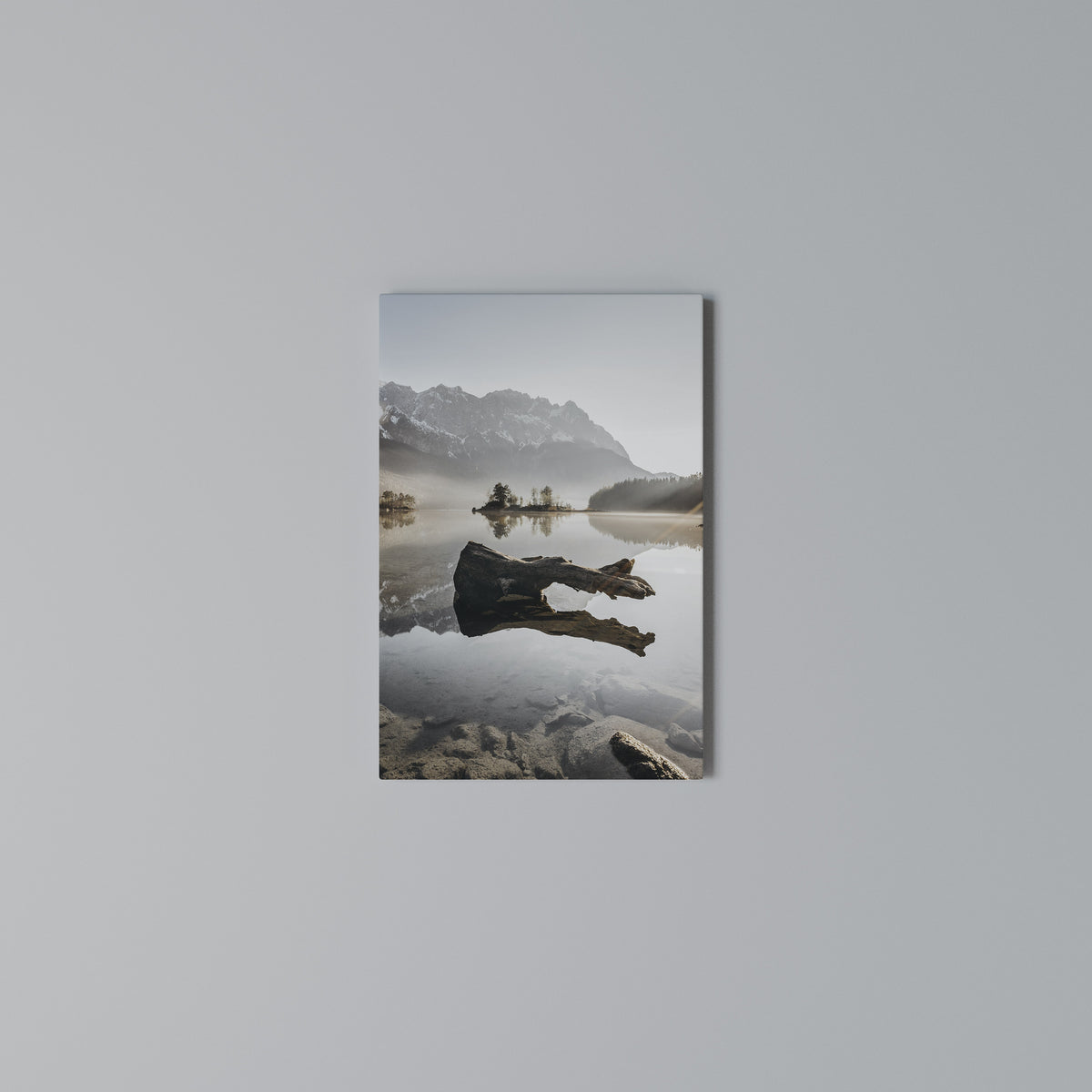 SILENT WATERSCAPE Κατακόρυφος Πίνακας σε Καμβά