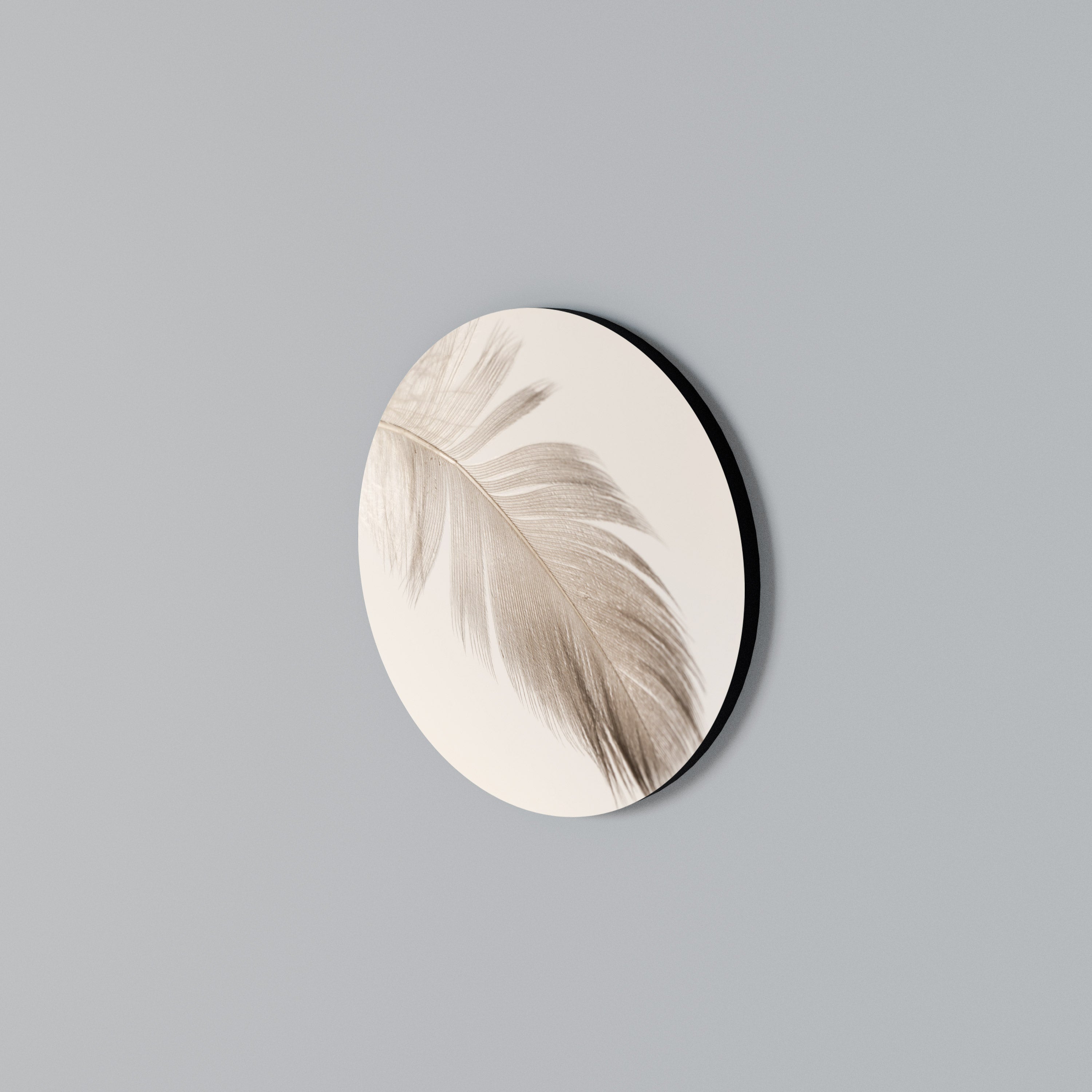 GRACEFULNESS PRECISION Στρογγυλός πίνακας ζωγραφικής