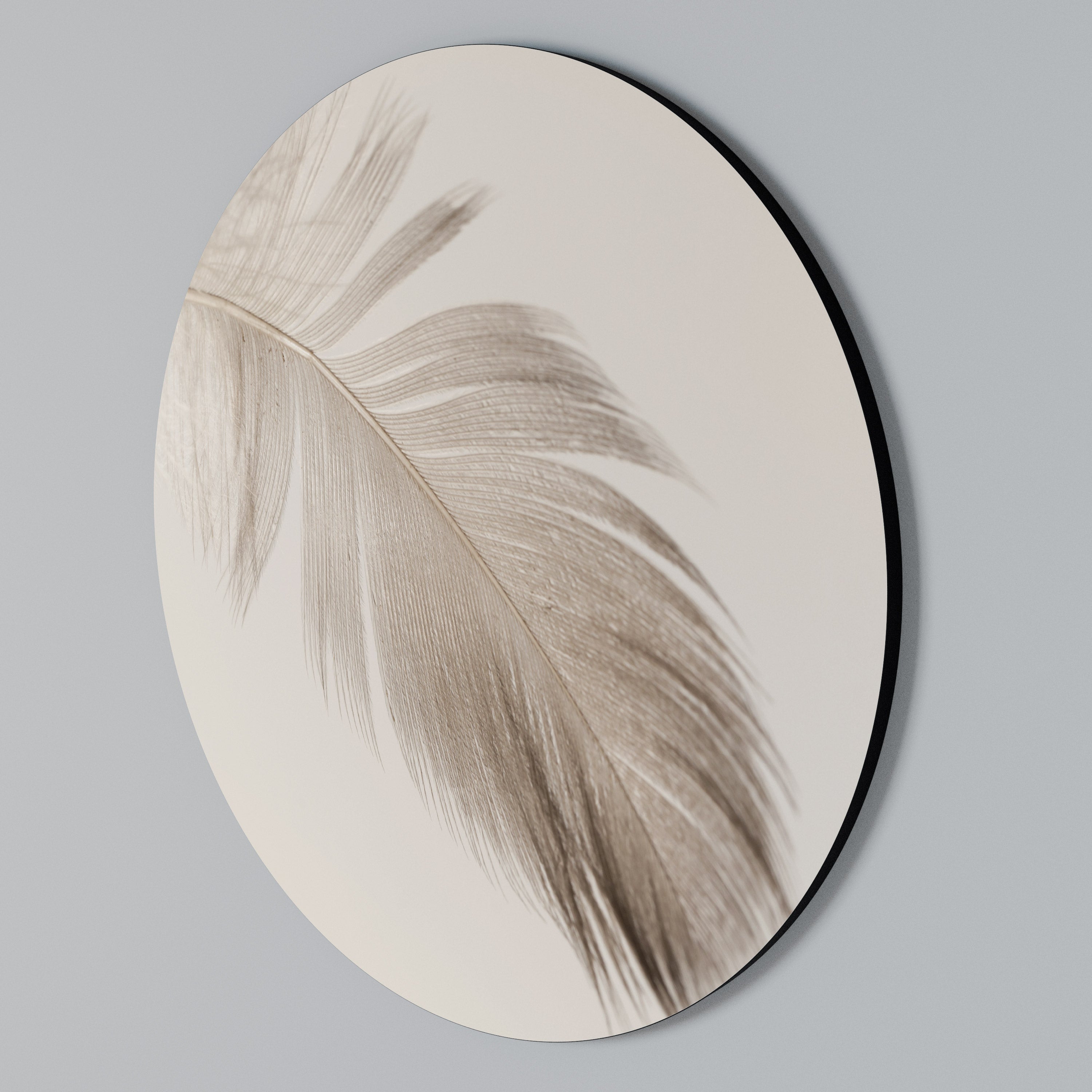 GRACEFULNESS PRECISION Στρογγυλός πίνακας ζωγραφικής