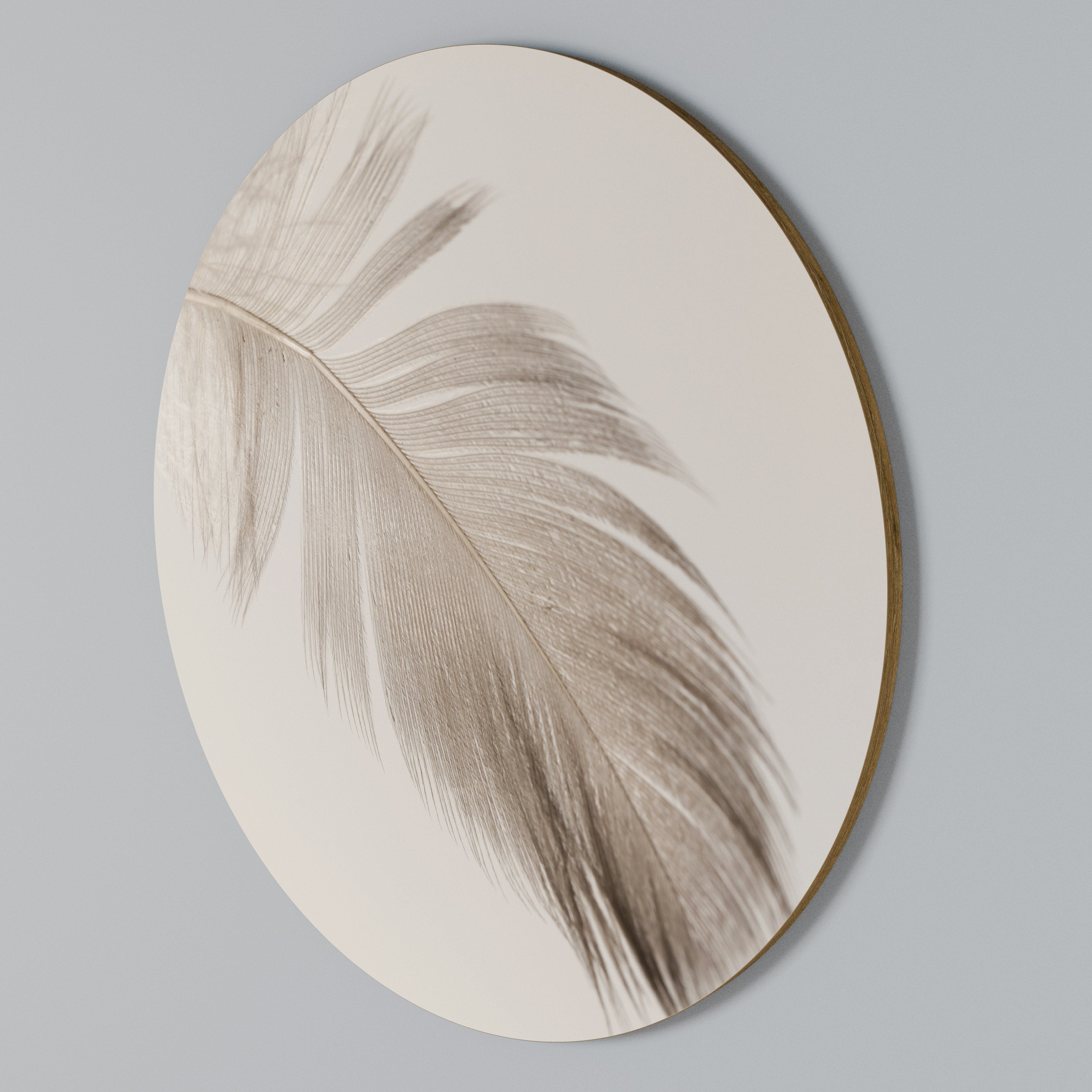 GRACEFULNESS PRECISION Στρογγυλός πίνακας ζωγραφικής