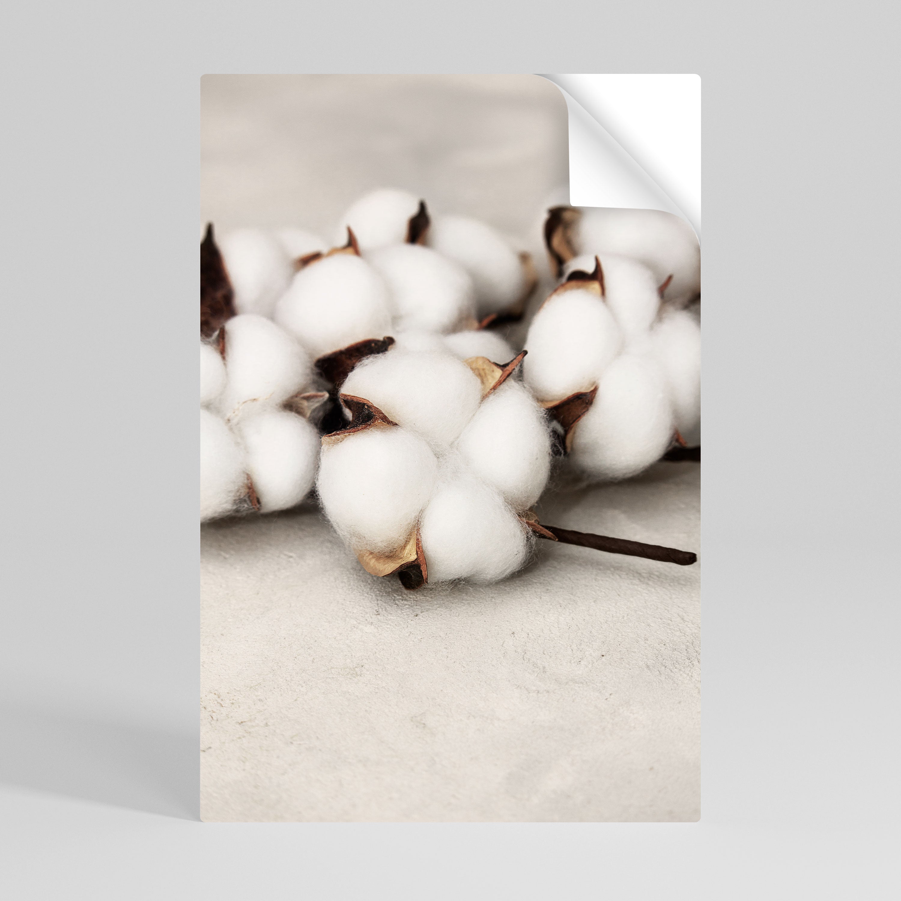 COTTON CLOUDS WHISPERS Αυτοκόλλητη Αφίσα κάθετη