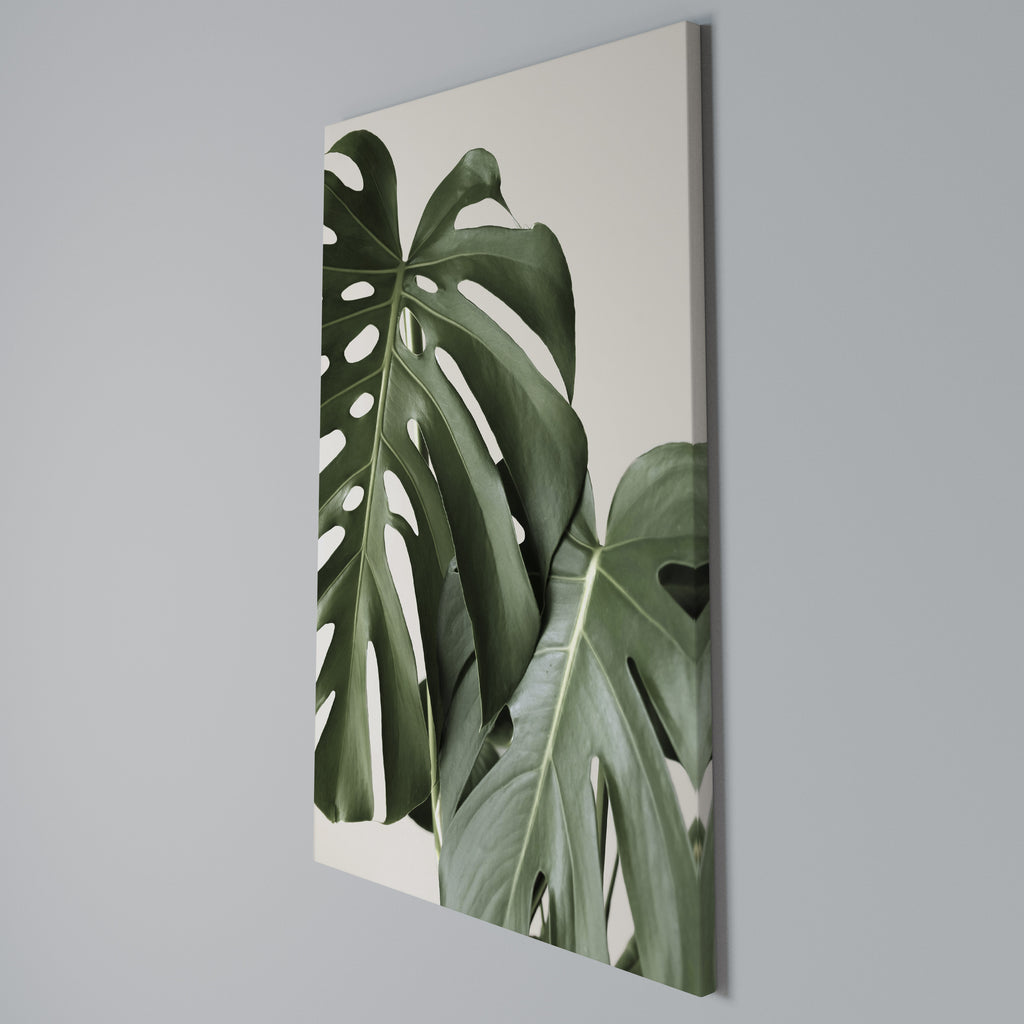 MONSTERA ACCURACY Κατακόρυφος Πίνακας σε Καμβά