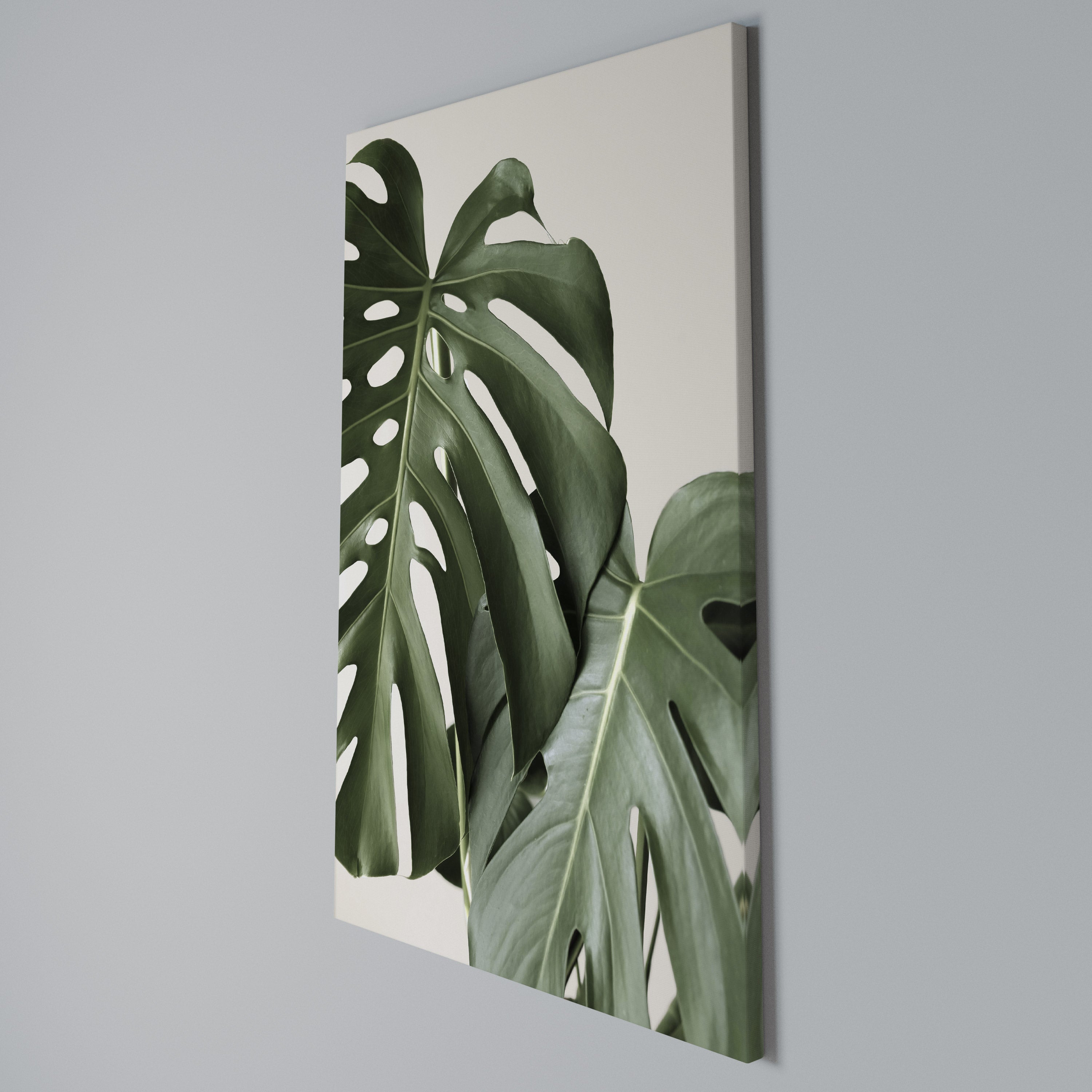 MONSTERA ACCURACY Κατακόρυφος Πίνακας σε Καμβά