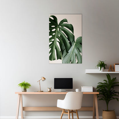 MONSTERA ACCURACY Κατακόρυφος Πίνακας σε Καμβά