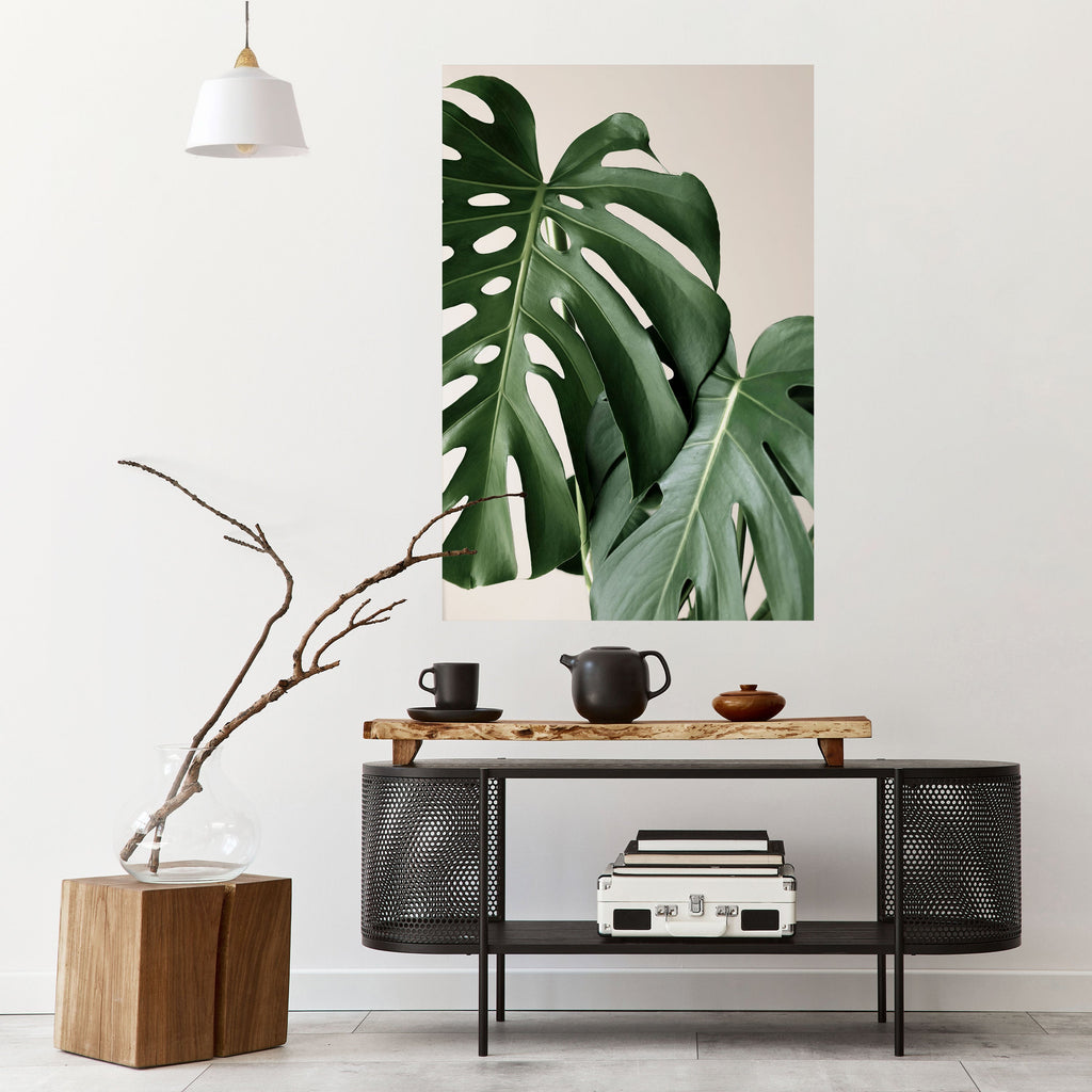 Αφίσα MONSTERA ACCURACY με δυνατότητα ξεφλουδίσματος και κολλήματος κάθετης σχεδίασης
