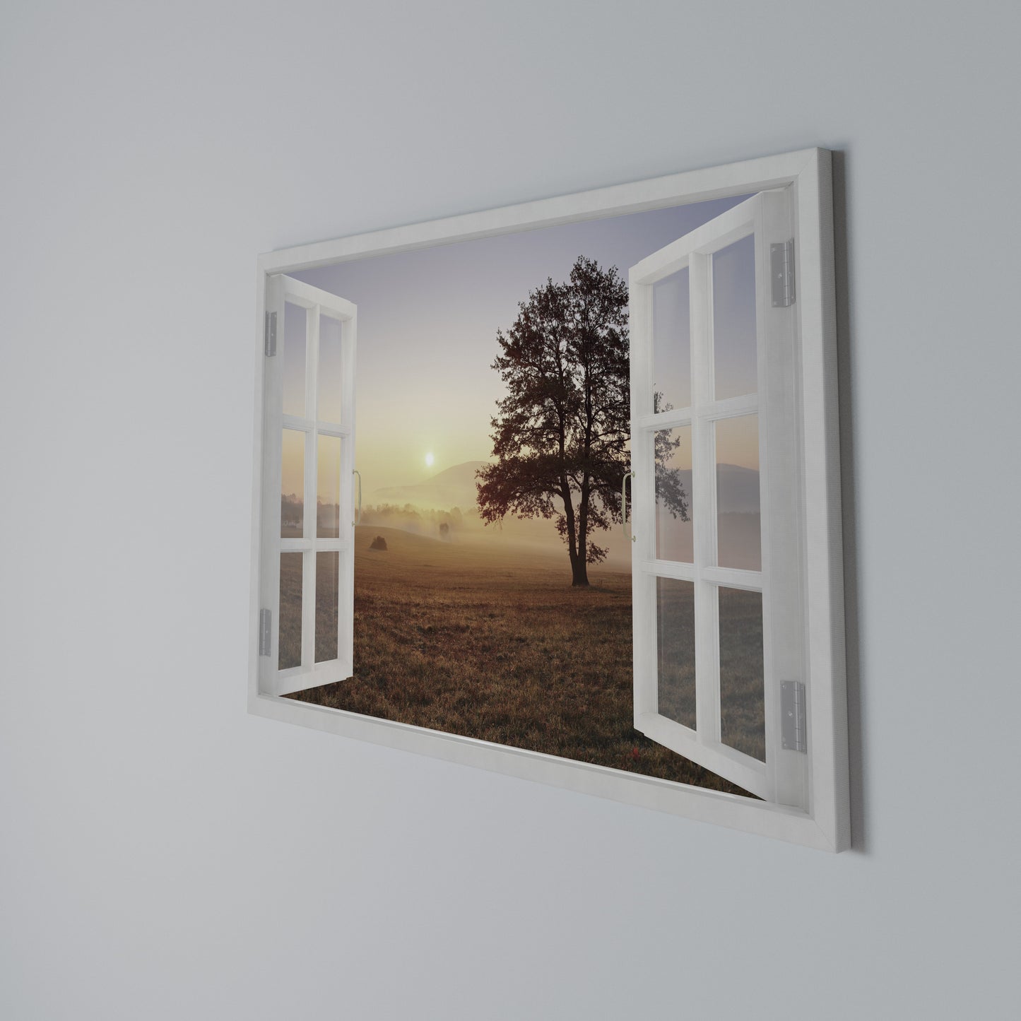 OPENING TO DAWN Horizontal Canvas Print