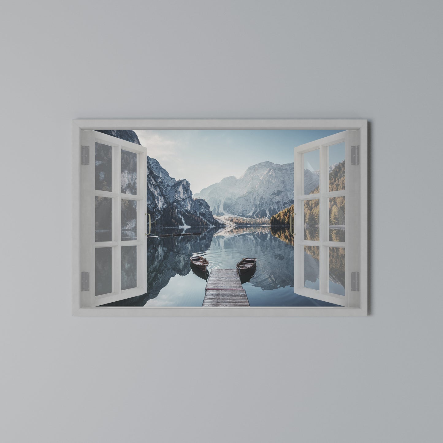 PEEK INTO PARADISE Horizontal Canvas Print