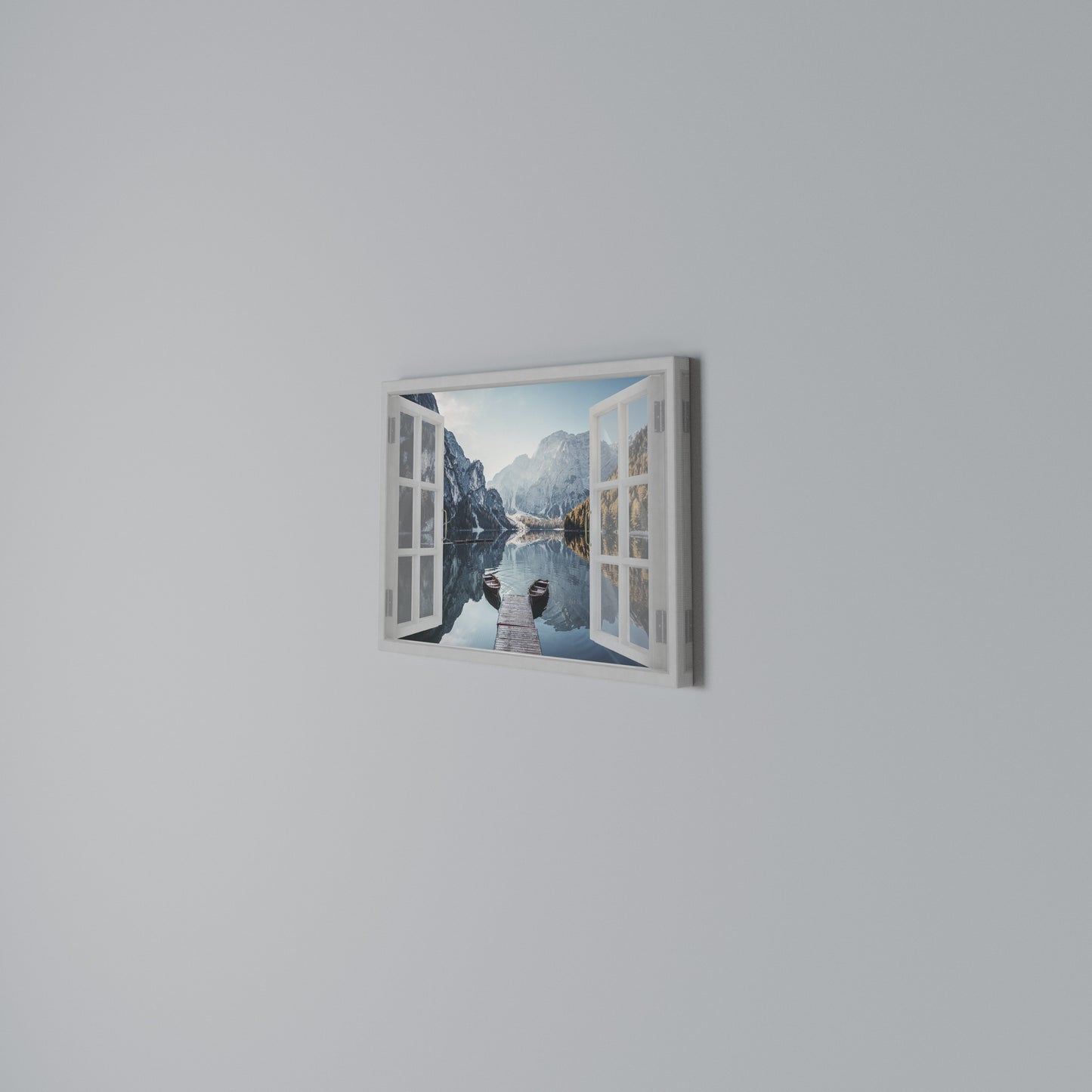 PEEK INTO PARADISE Horizontal Canvas Print
