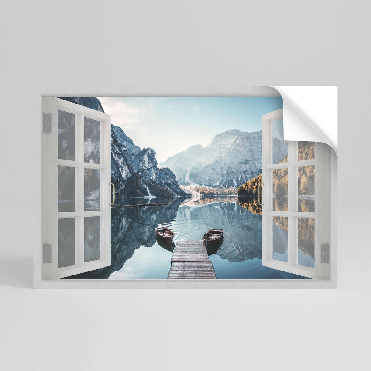 PEEK INTO PARADISE Αυτοκόλλητη Αφίσα οριζόντια