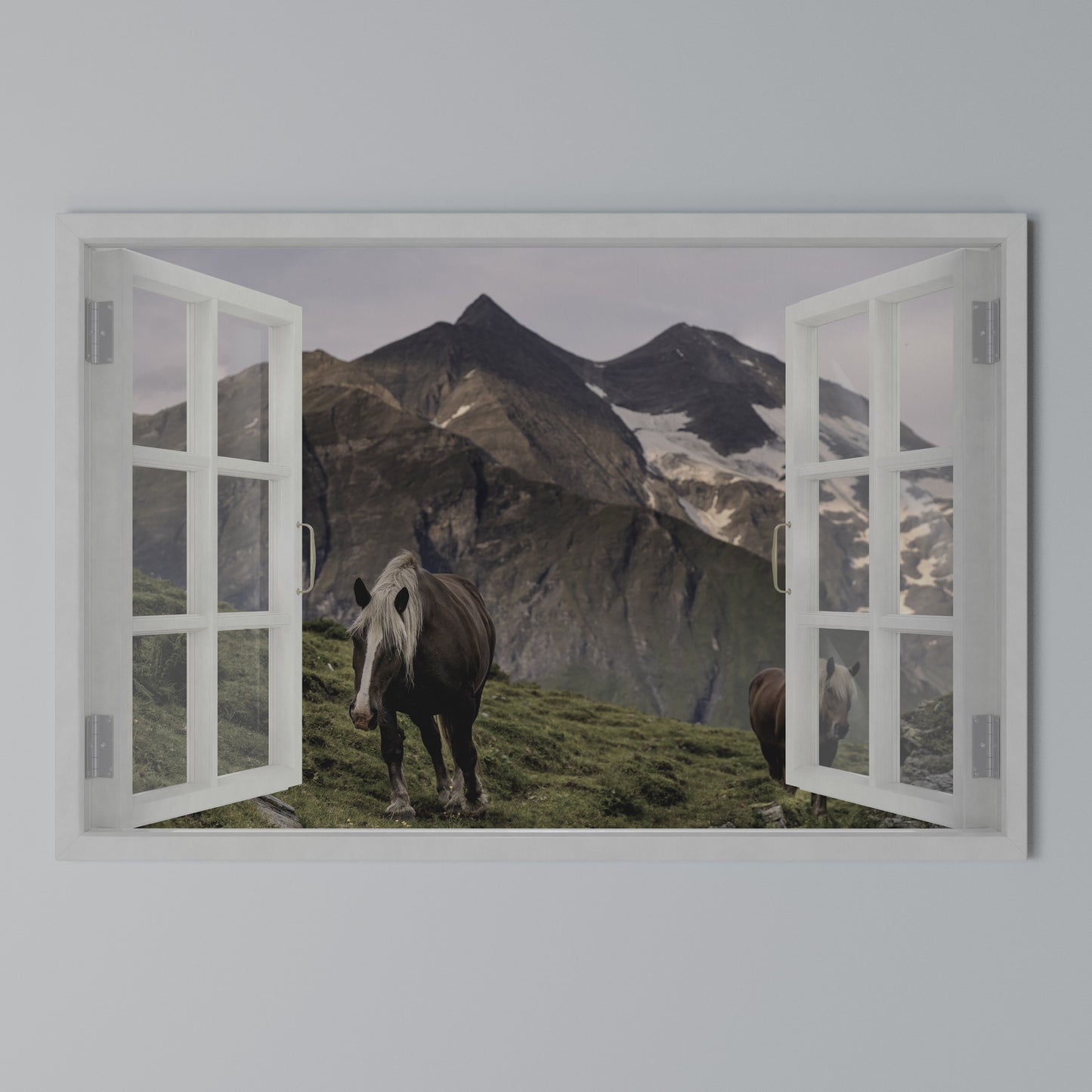 NATURAL FRAME INSPIRATION Horizontal Canvas Print