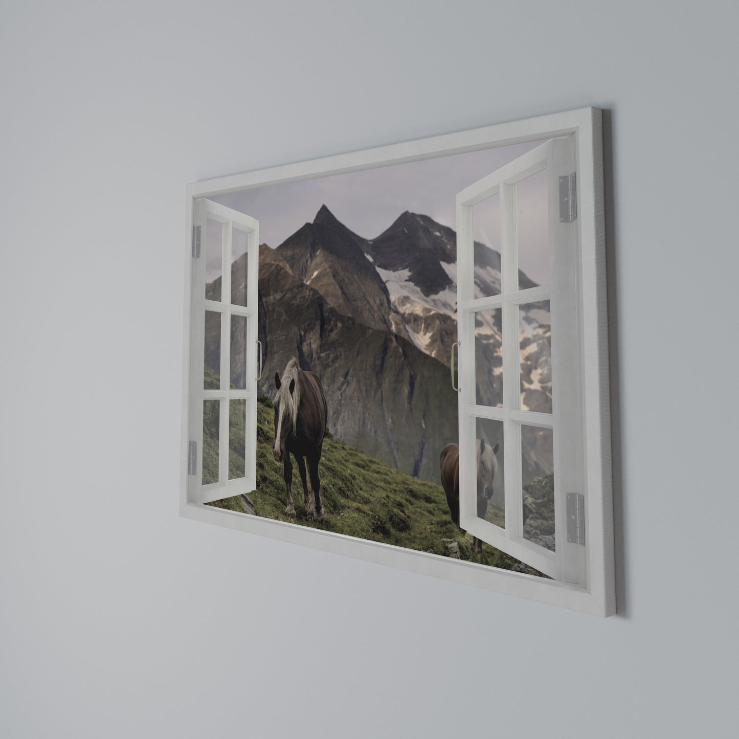 NATURAL FRAME INSPIRATION Horizontal Canvas Print