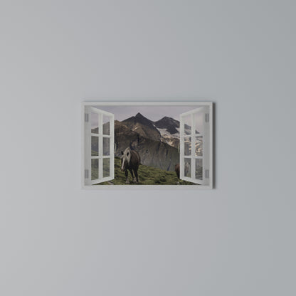 NATURAL FRAME INSPIRATION Horizontal Canvas Print