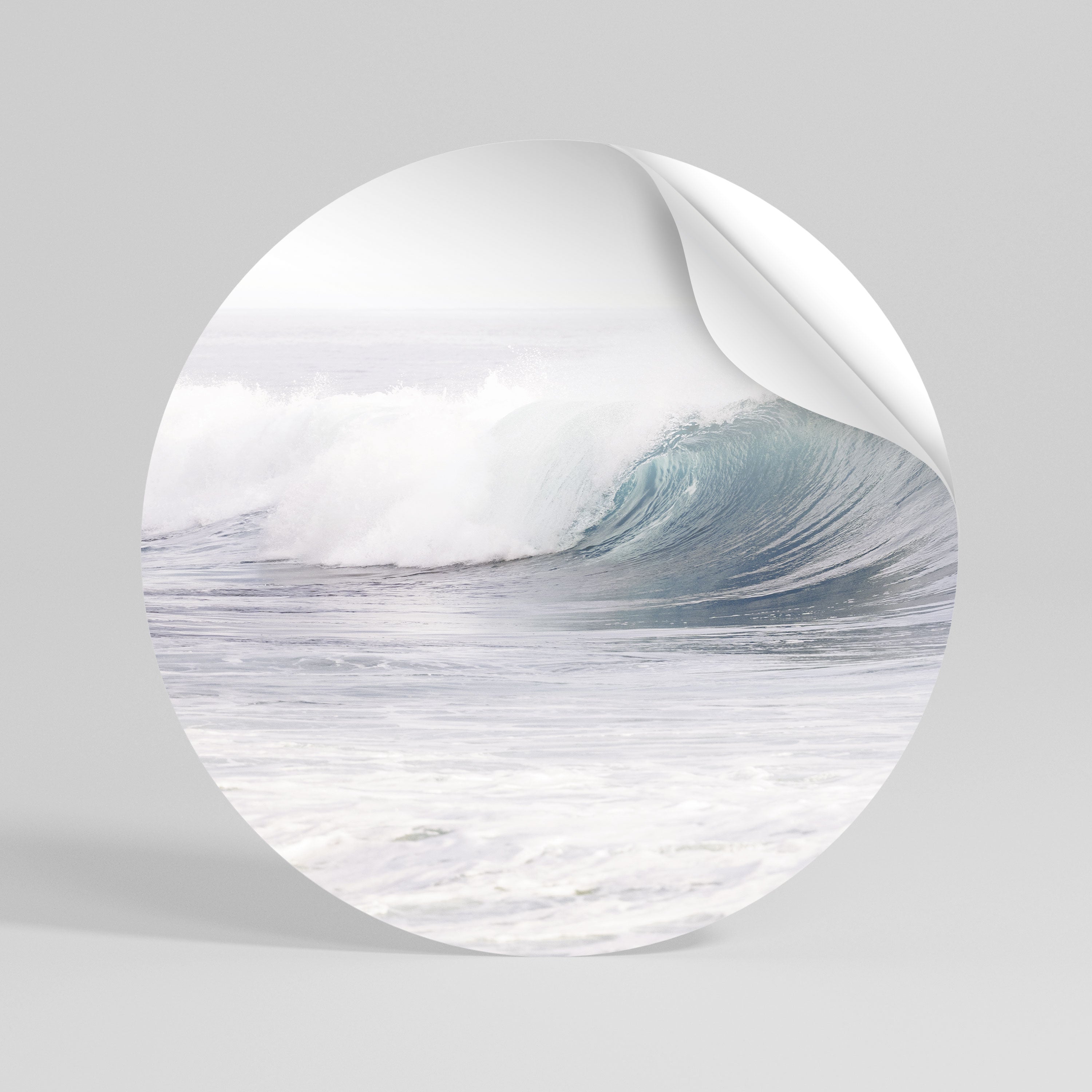 MYSTICAL MOVEMENT Αυτοκόλλητη "Peel and Stick" Αφίσα στρογγυλή