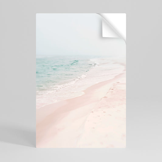 MISTY SHORELINE BLISS Αυτοκόλλητη Αφίσα κάθετη