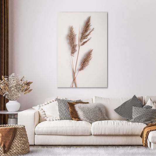 SOFT BREEZE MOMENT Vertical Canvas Print