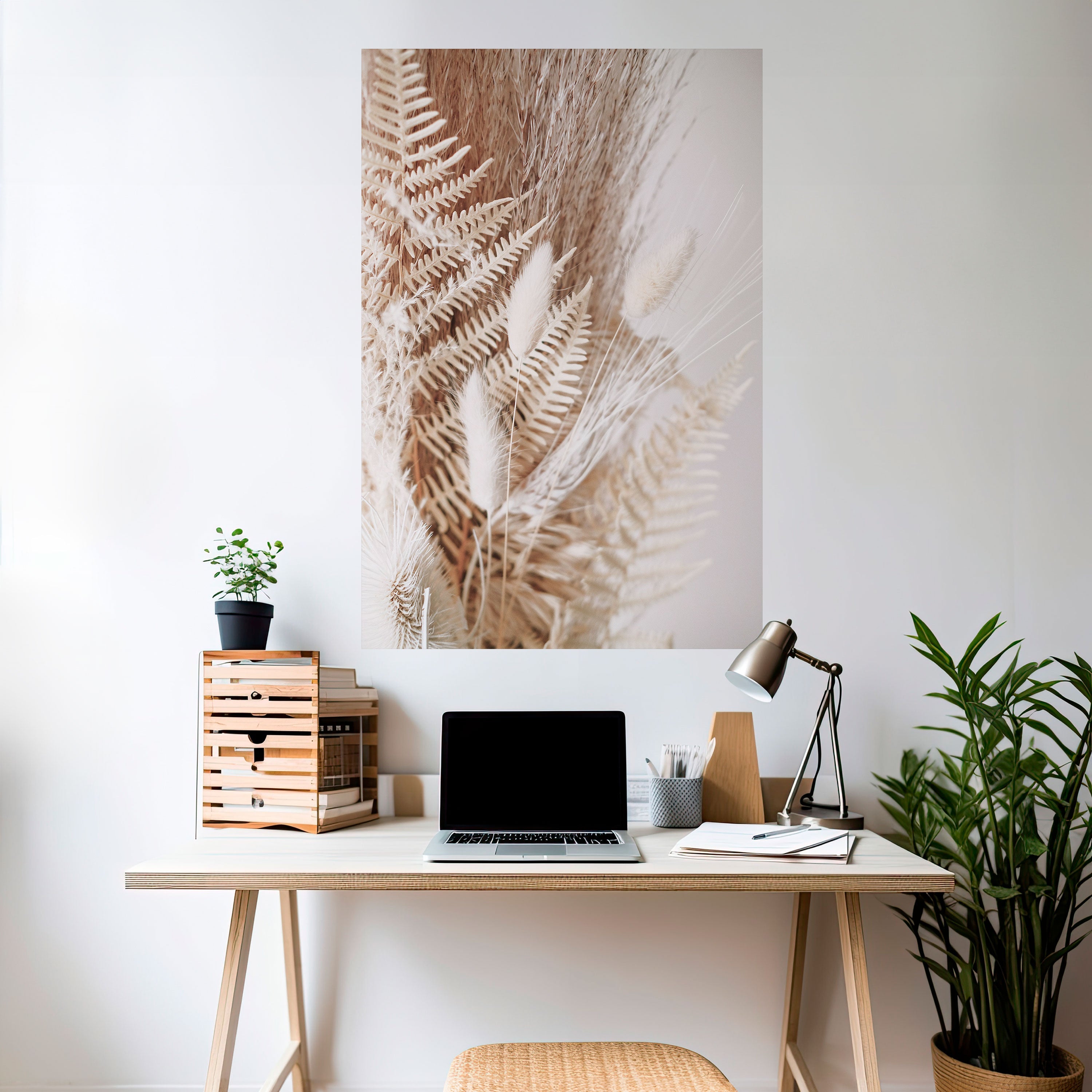 GENTLE GRASSLANDS INVITE Peel and Stick Vertical Poster